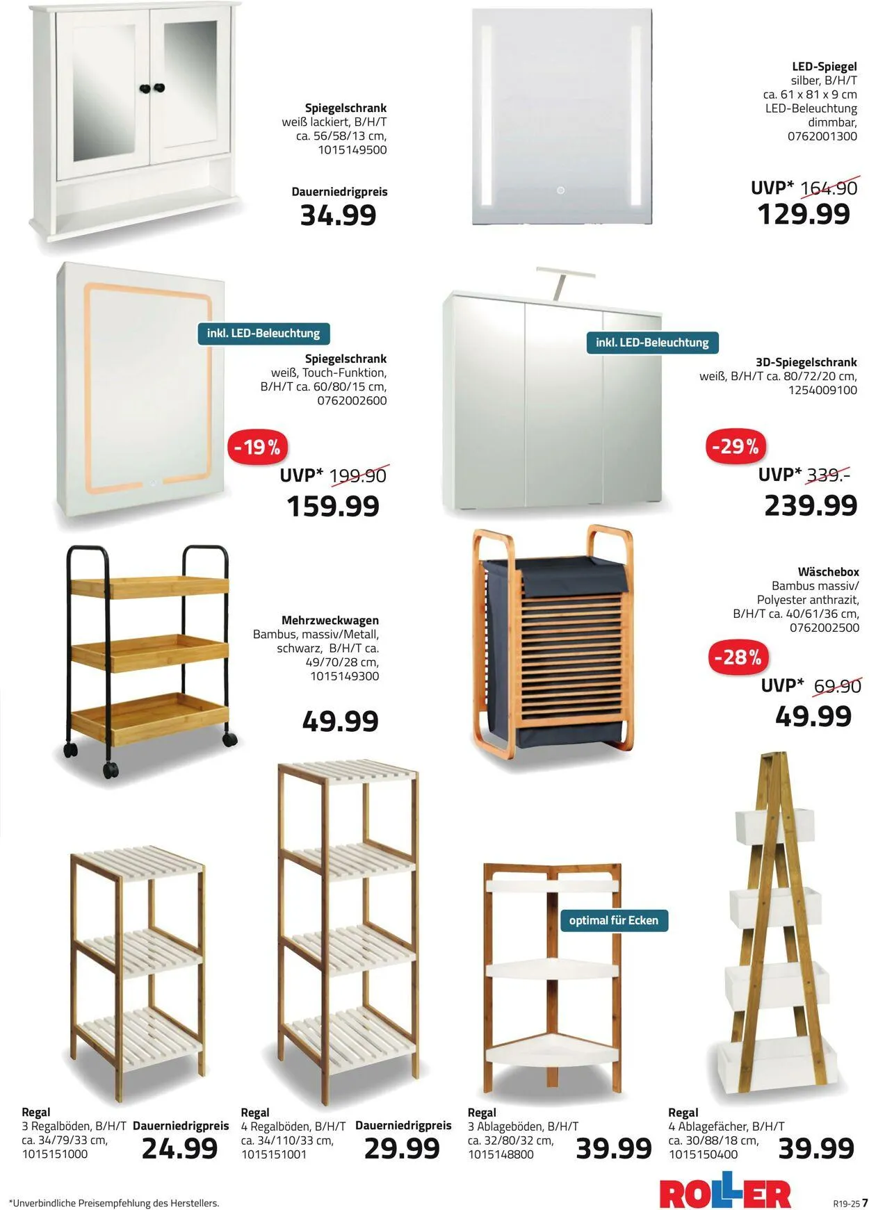 Roller Aktueller Prospekt von 11. Mai bis 25. Mai 2025 - Prospekt seite 7