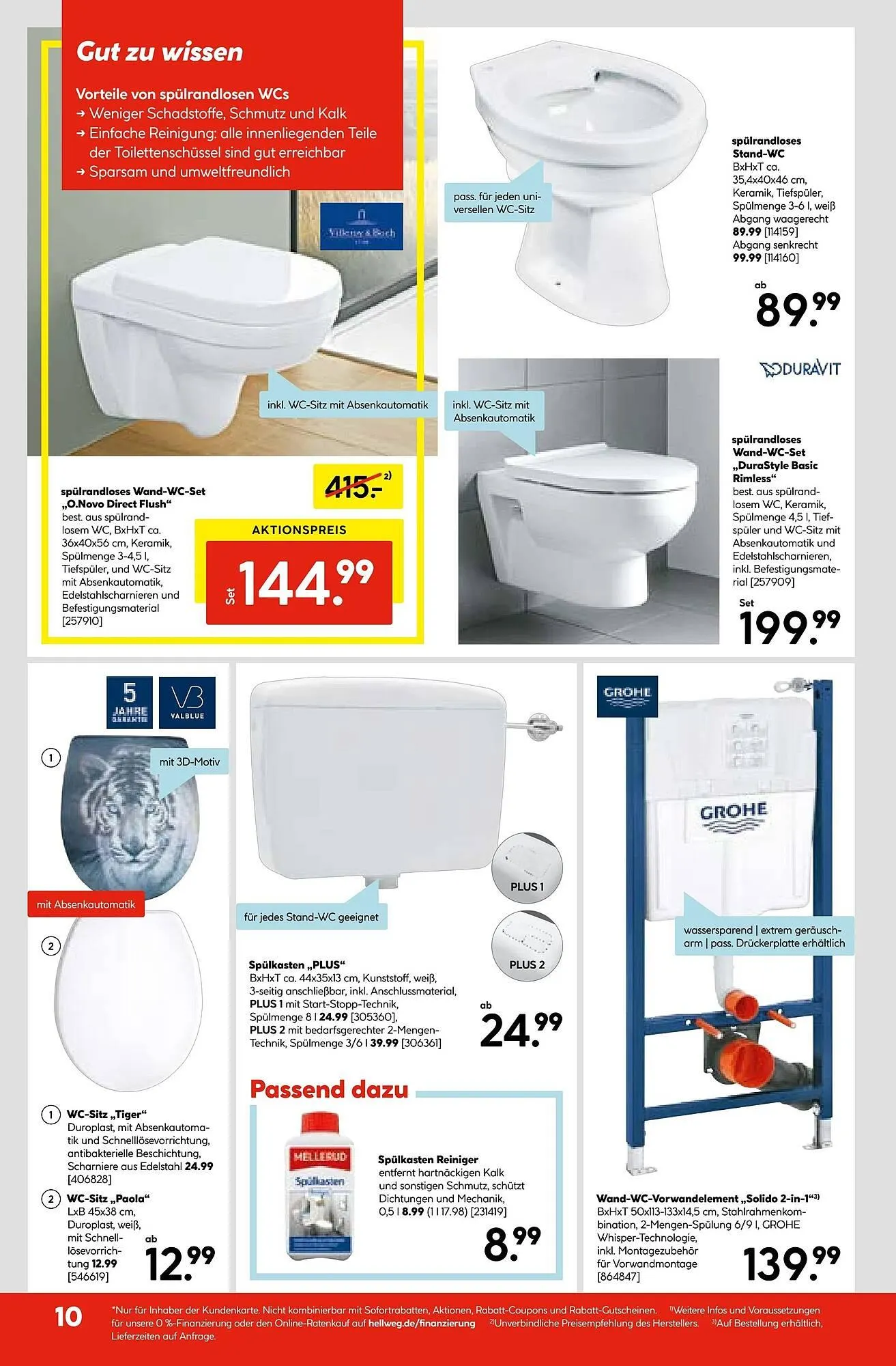 Hellweg Prospekt von 26. Mai bis 1. Juni 2025 - Prospekt seite 10