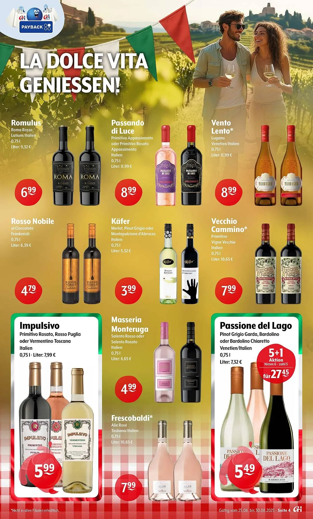 Getränke Hoffmann Prospekt von 25. August bis 30. August 2025 - Prospekt seite 4