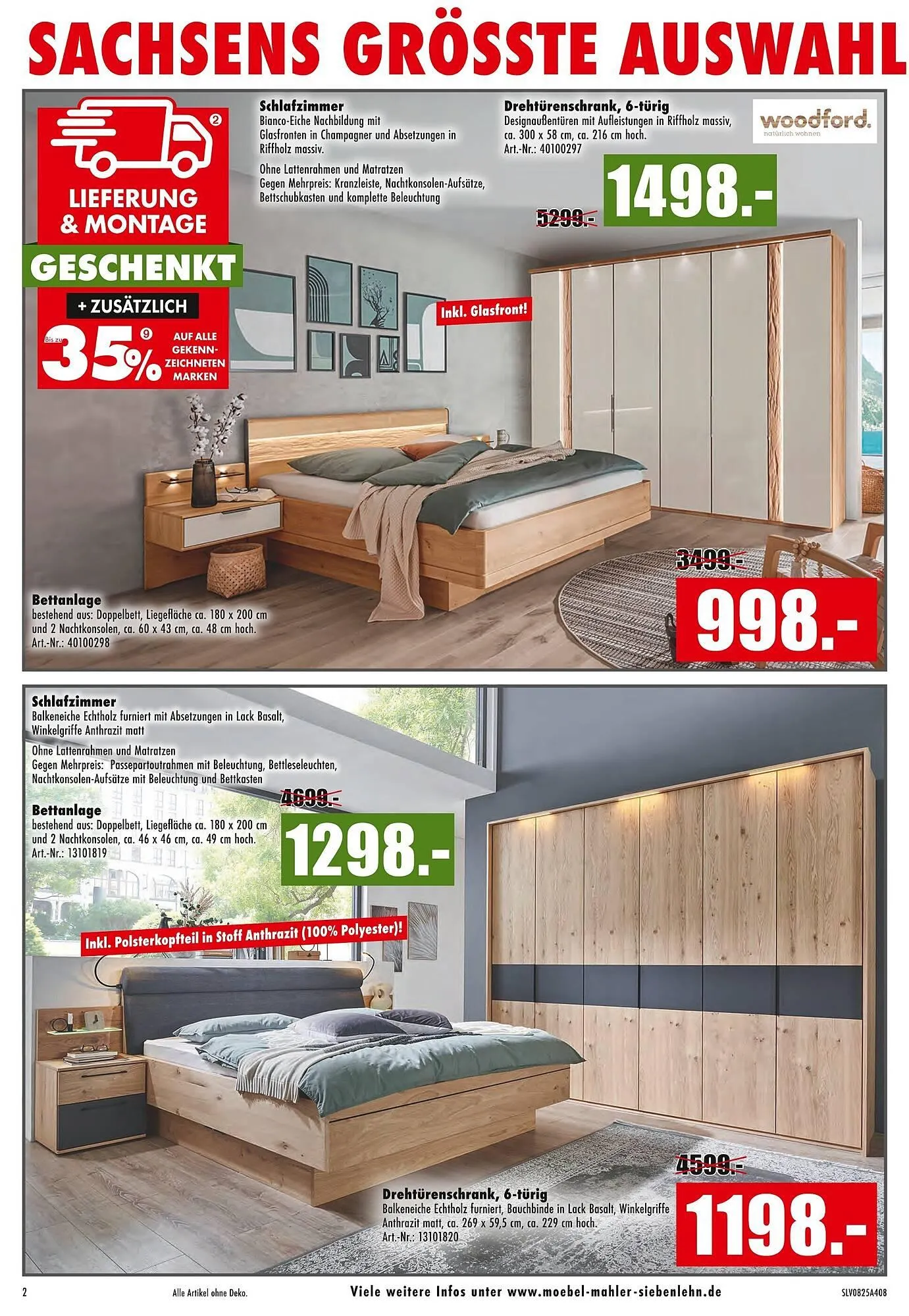 Möbel Mahler Katalog von 17. September bis 30. September 2025 - Prospekt seite 2