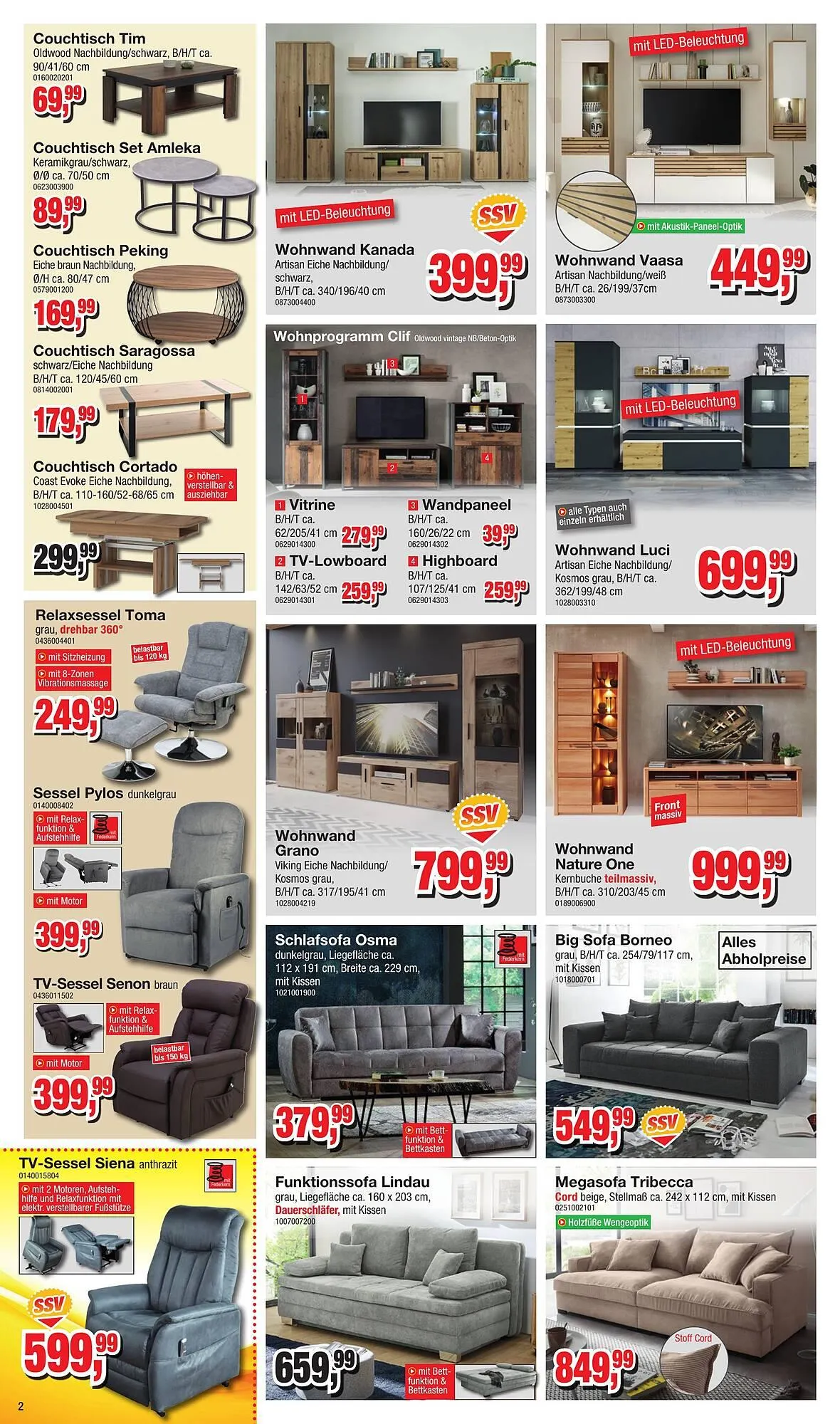 Möbelfundgrube Prospekt von 3. Juli bis 16. Juli 2025 - Prospekt seite 2