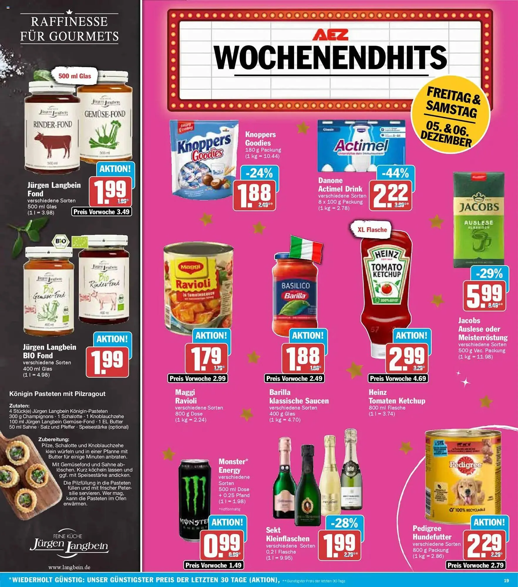 AEZ Prospekt von 1. Dezember bis 6. Dezember 2025 - Prospekt seite 19