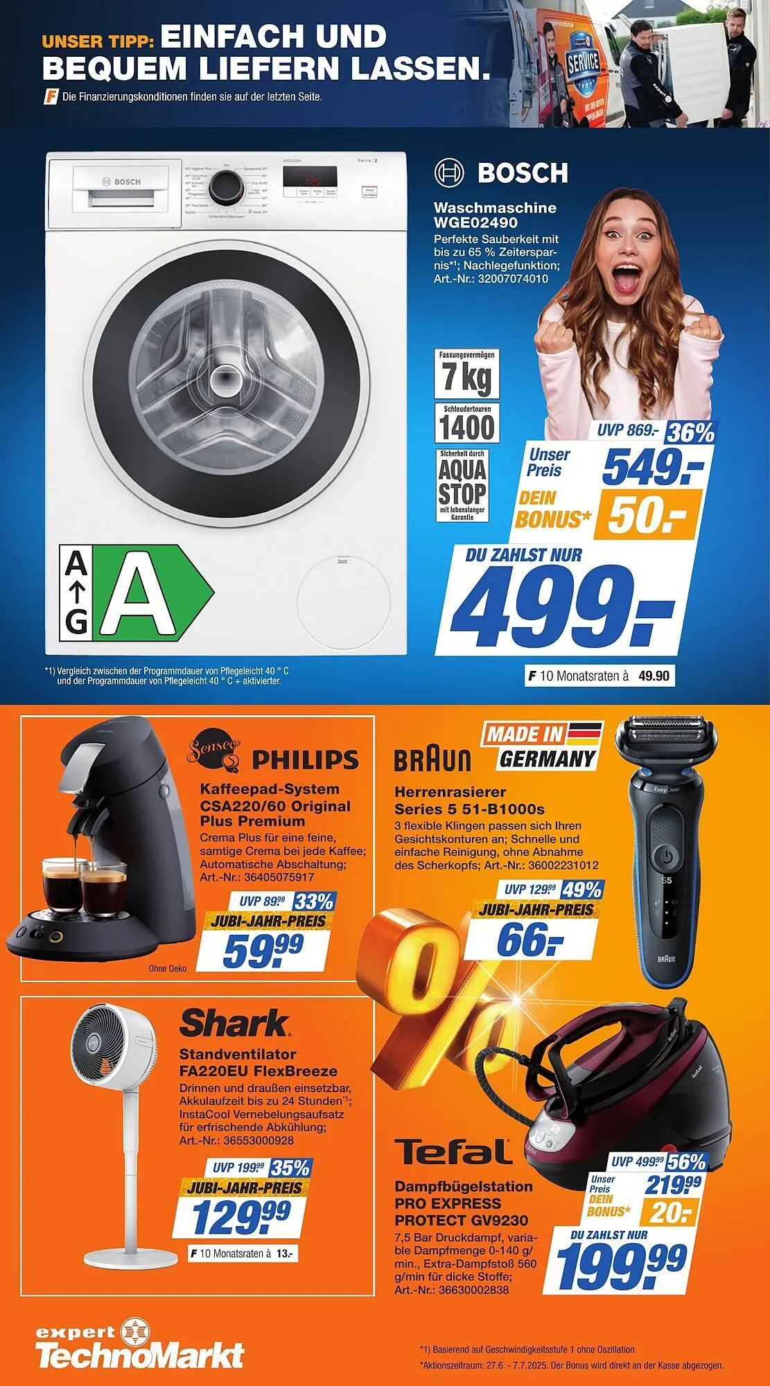 Expert Technomarkt Prospekt von 27. Juni bis 7. Juli 2025 - Prospekt seite 6