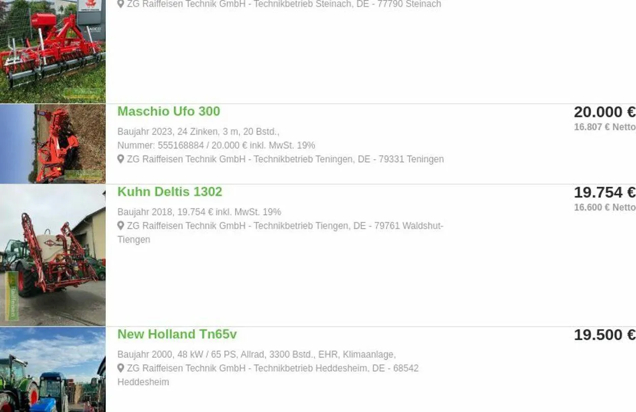 ZG Raiffeisen Aktueller Prospekt von 10. März bis 19. März 2025 - Prospekt seite 18