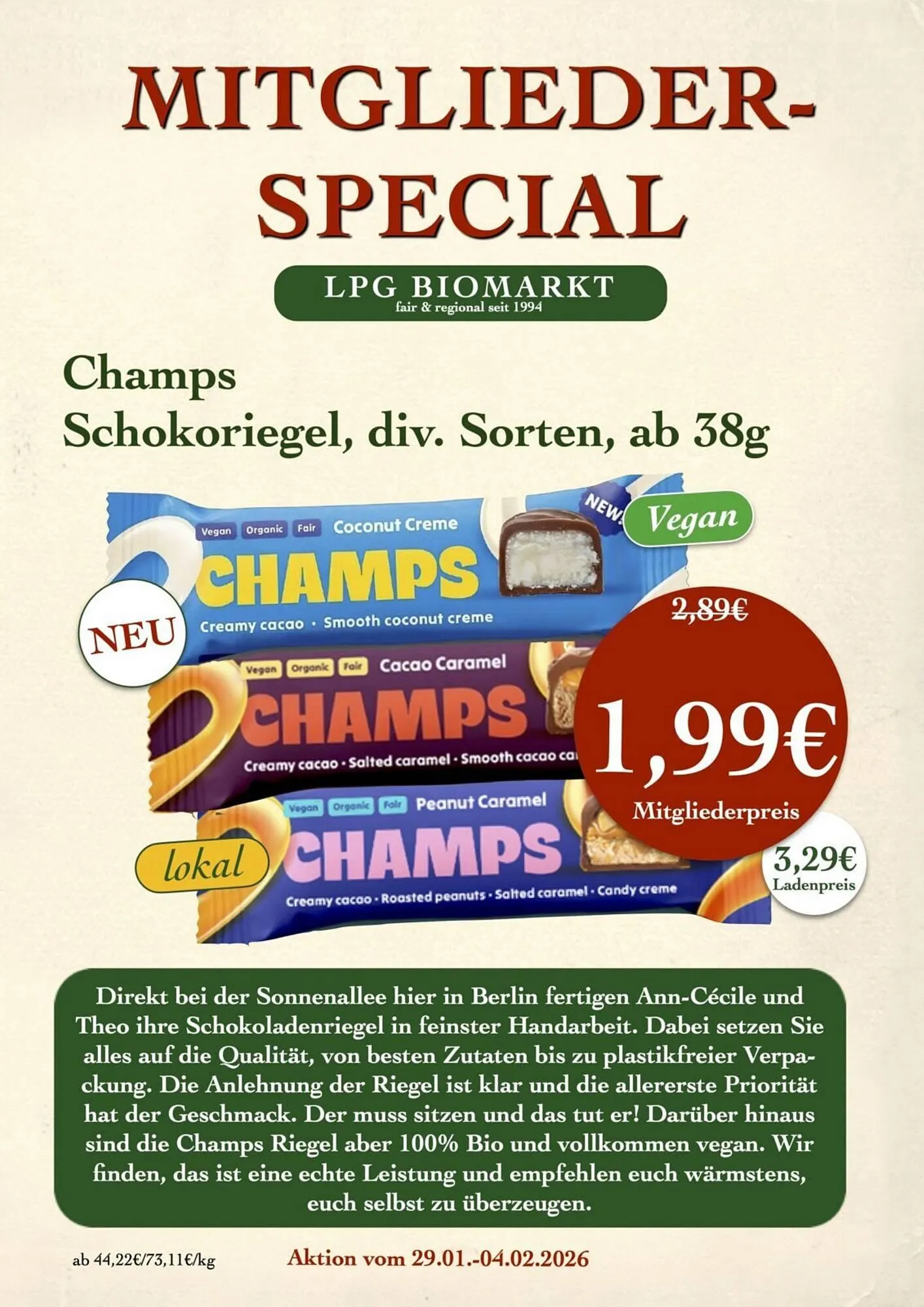 LPG Biomarkt Prospekt von 29. Januar bis 4. Februar 2026 - Prospekt seite 8