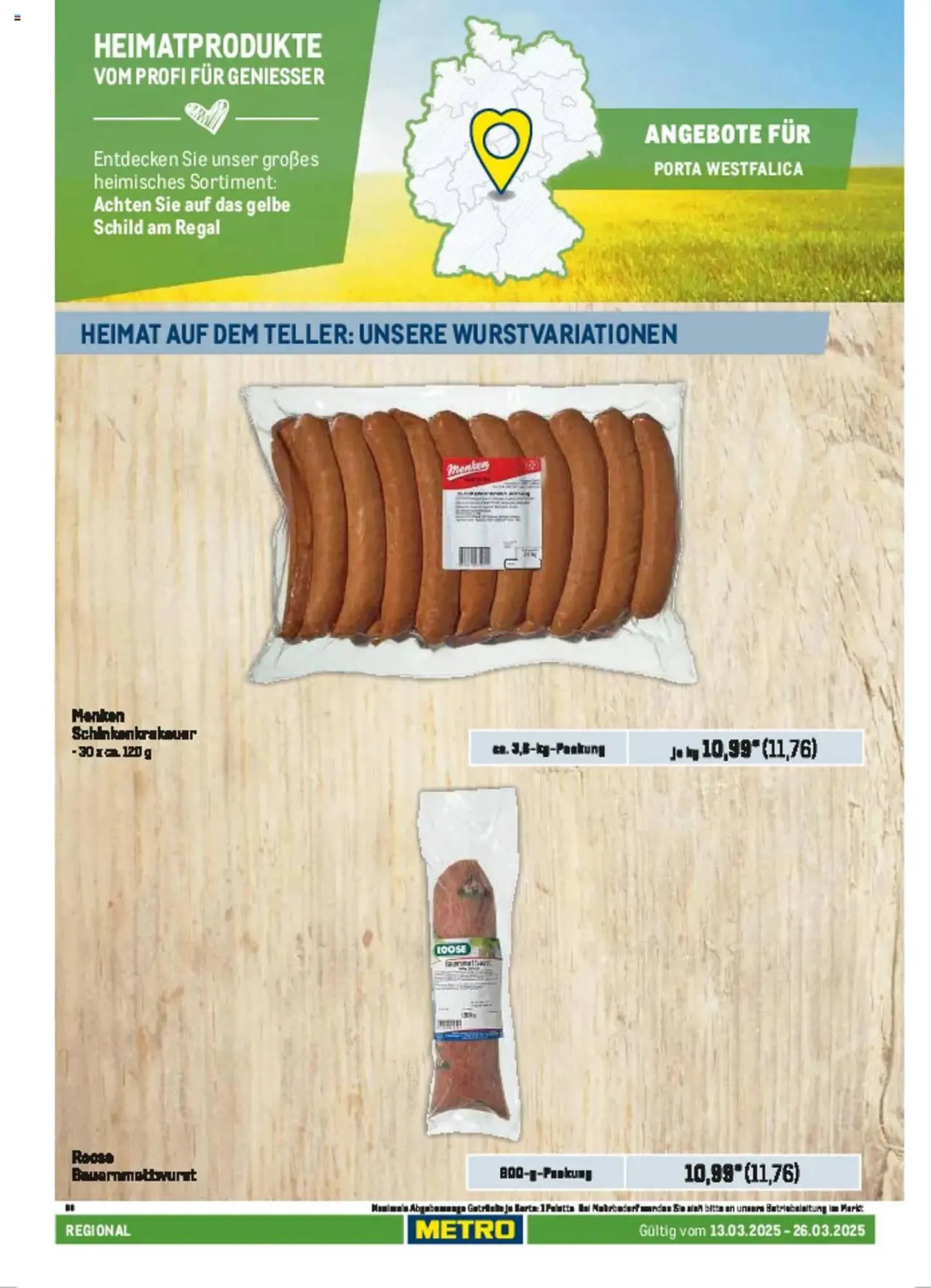 METRO Prospekt von 13. März bis 26. März 2025 - Prospekt seite 44