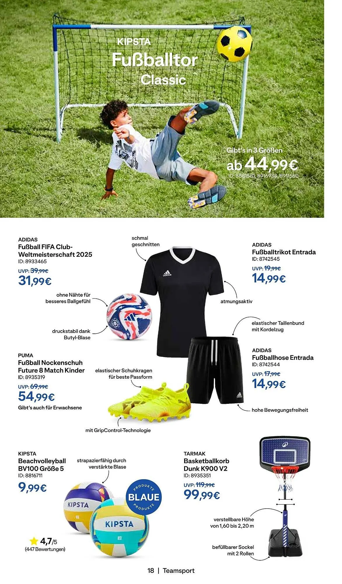 Decathlon Prospekt von 5. Juni bis 27. Juli 2025 - Prospekt seite 18