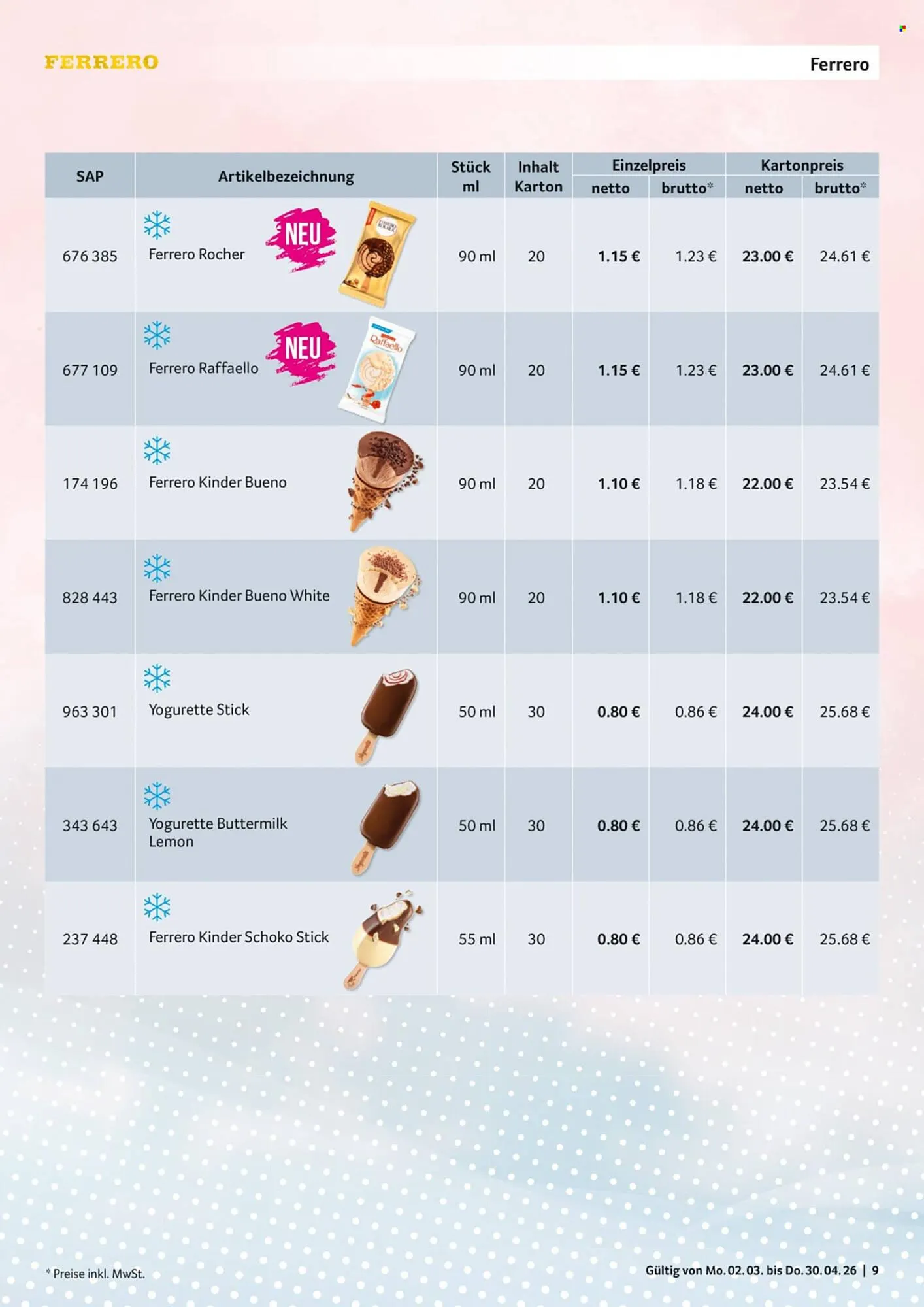 Selgros Prospekt von 2. März bis 30. April 2026 - Prospekt seite 9