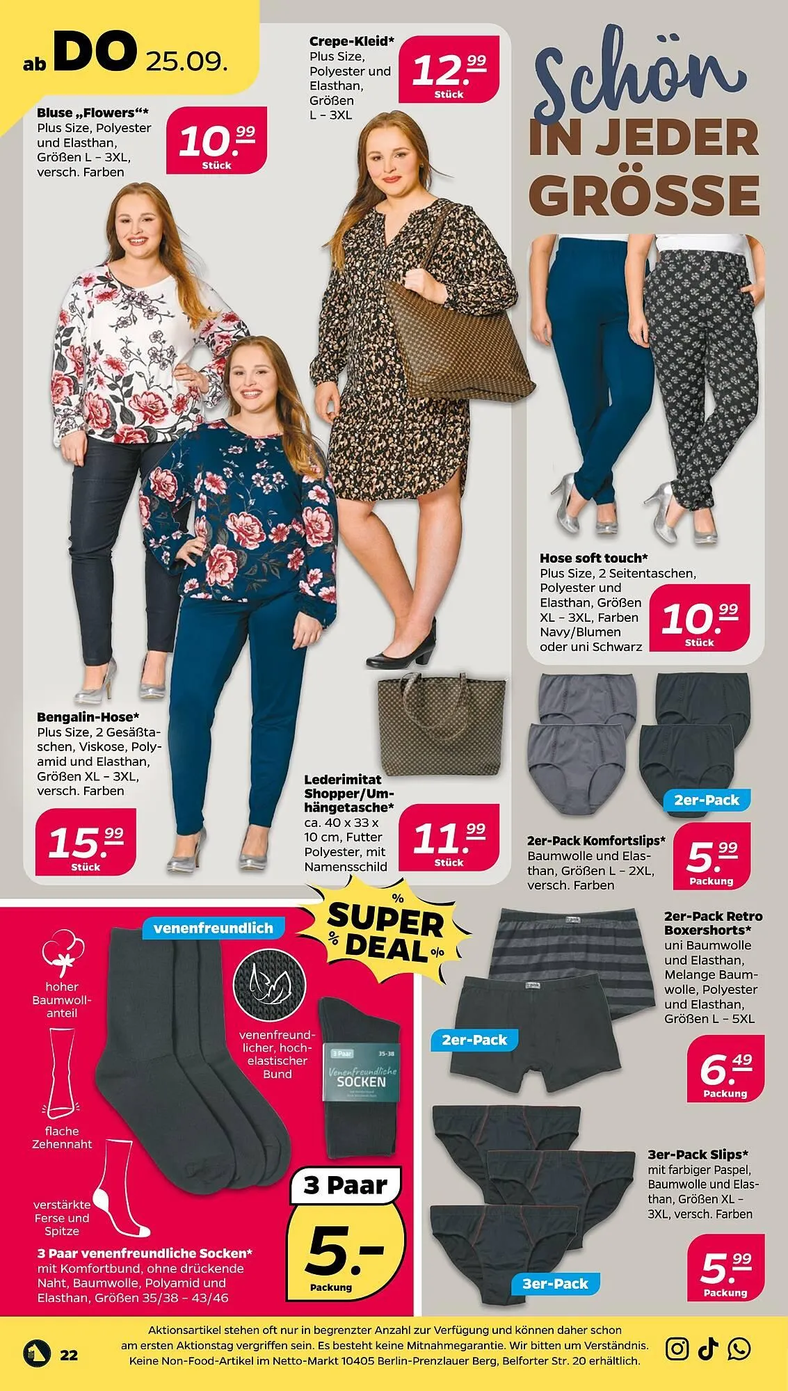 NETTO Prospekt von 22. September bis 27. September 2025 - Prospekt seite 22