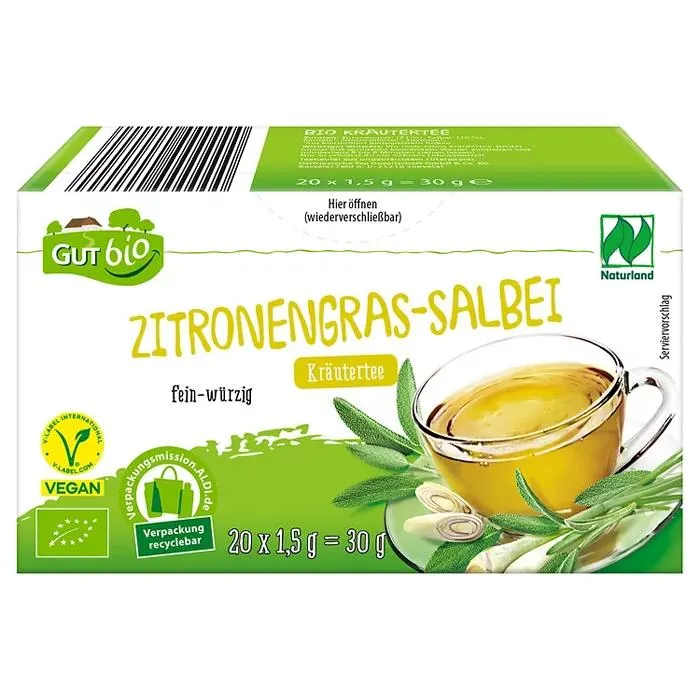 GUT BIO Bio-Tee 30 g, Zitronengras-Salbei