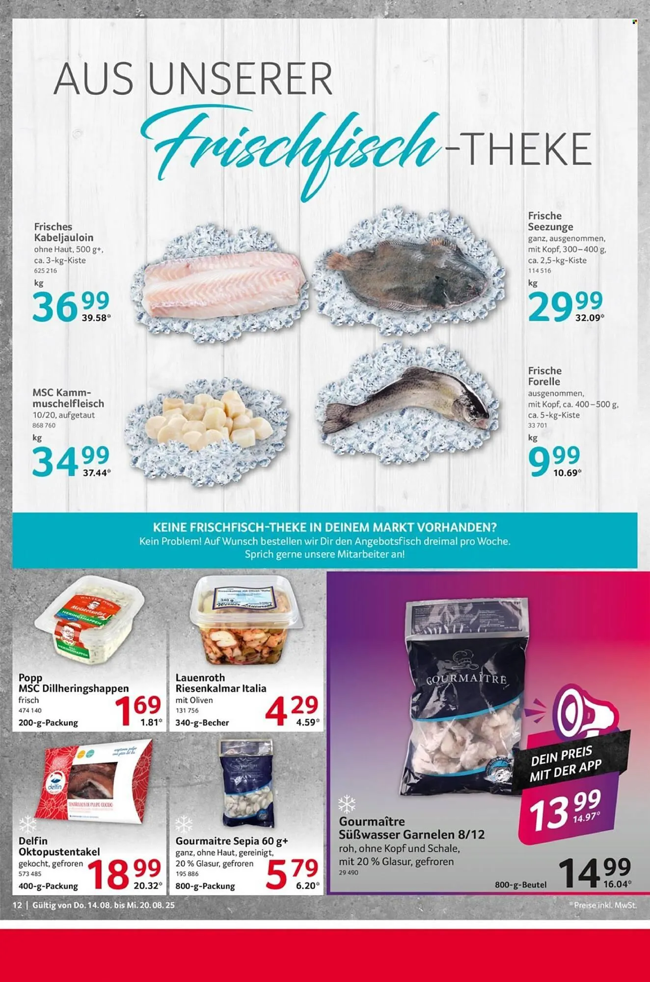 Selgros Prospekt von 14. August bis 20. August 2025 - Prospekt seite 12