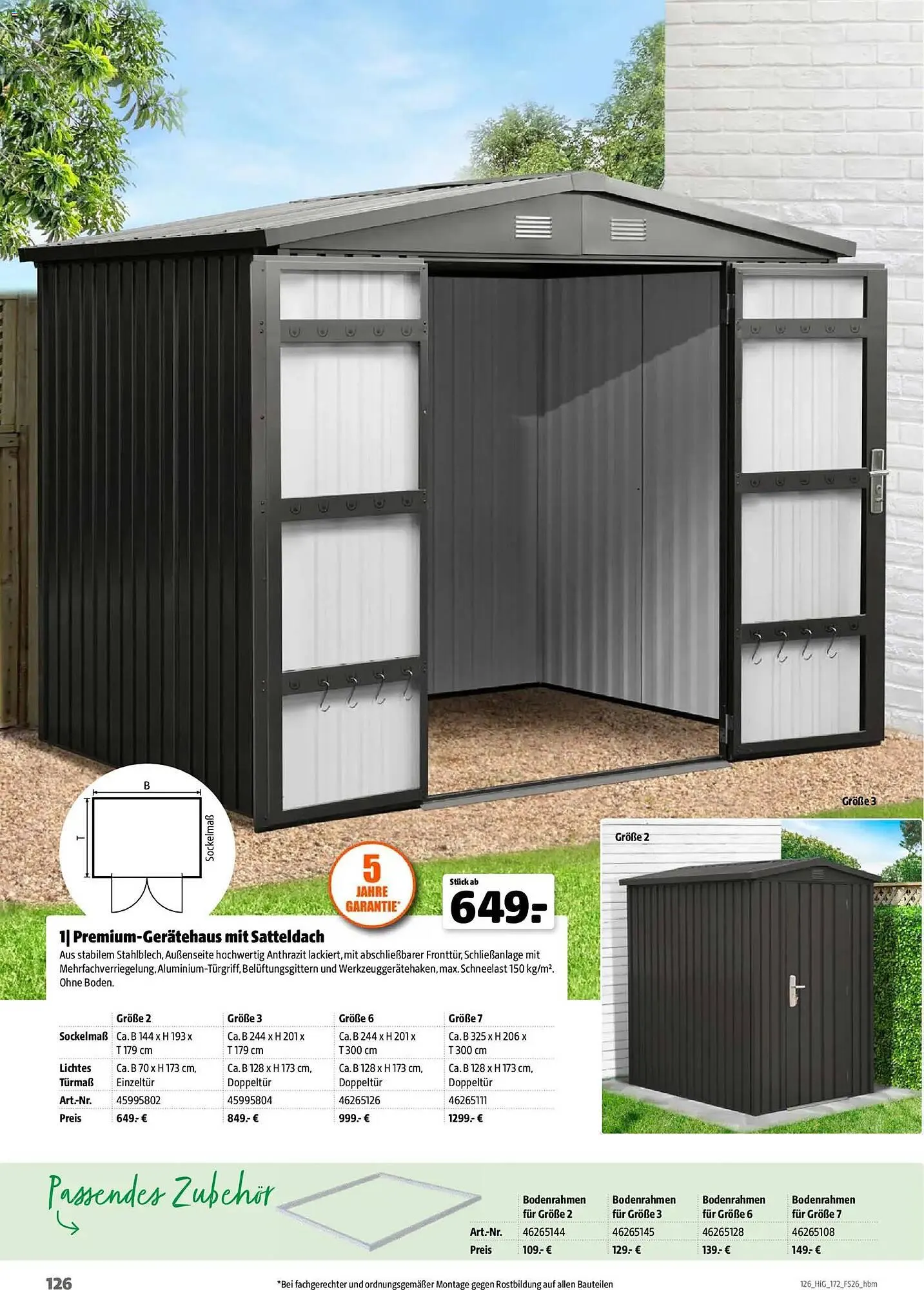 Hagebau Prospekt von 2. März bis 31. Dezember 2026 - Prospekt seite 126