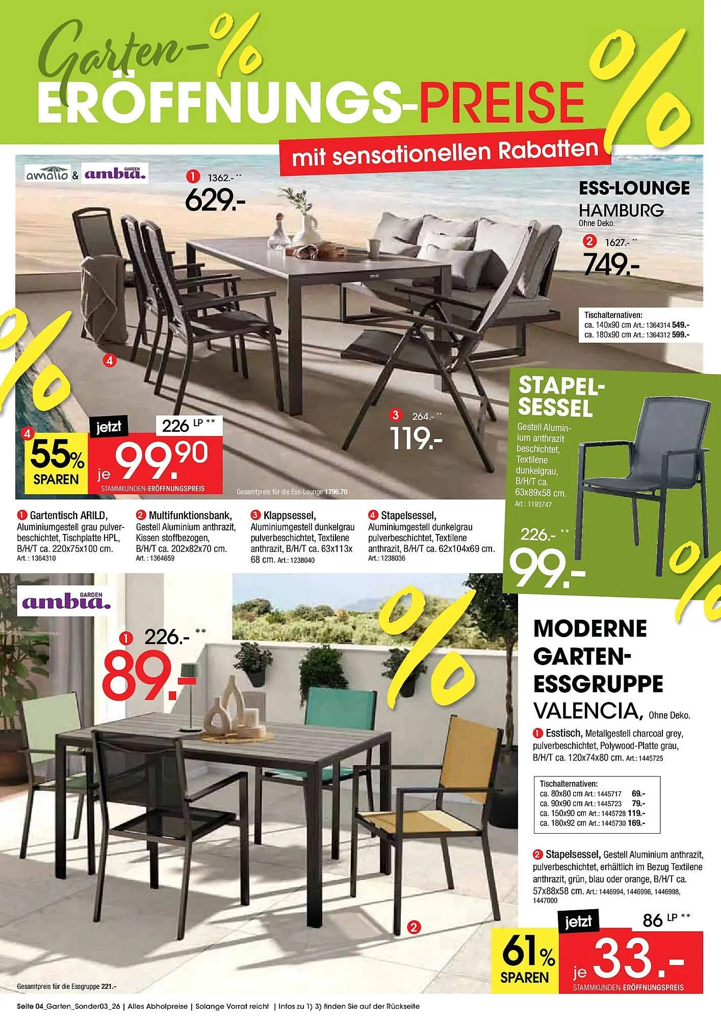 Zurbrüggen Prospekt von 26. April bis 17. Mai 2026 - Prospekt seite 4