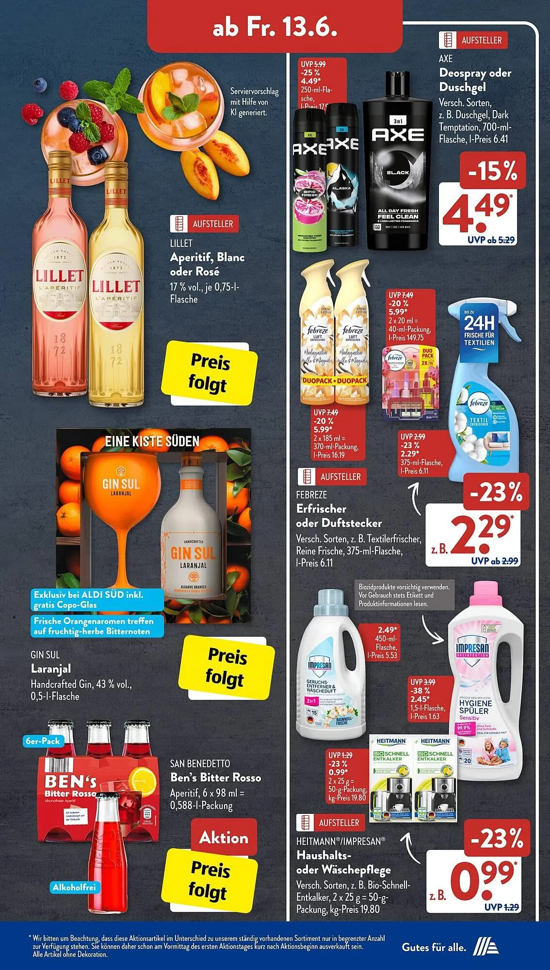 Aldi Süd Prospekt von 10. Juni bis 15. Juni 2025 - Prospekt seite 15