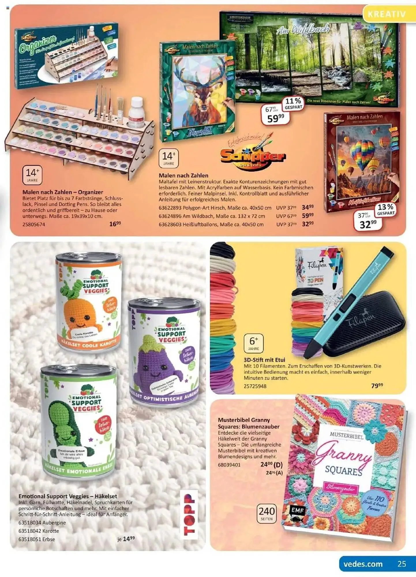 Vedes Prospekt von 25. August bis 31. Oktober 2025 - Prospekt seite 25