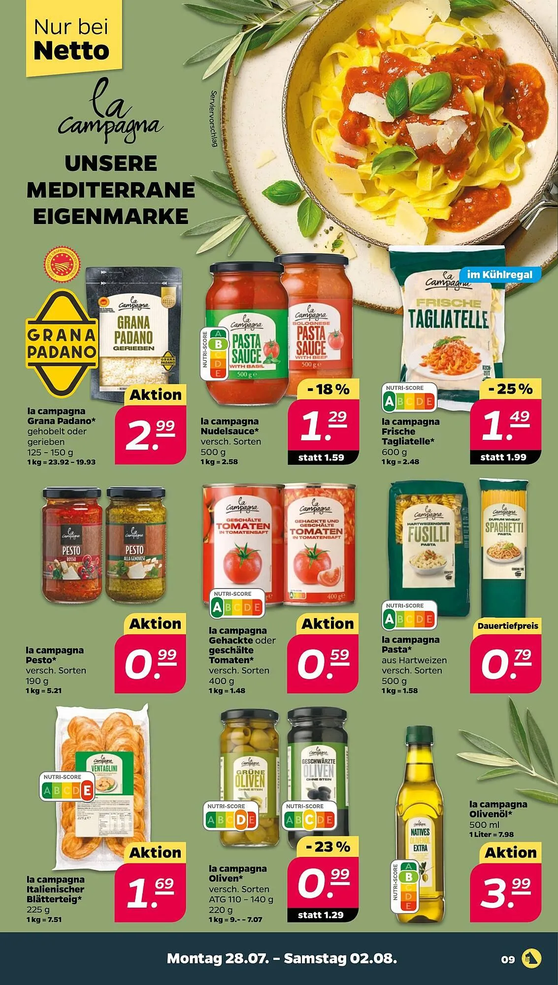 NETTO Prospekt von 28. Juli bis 2. August 2025 - Prospekt seite 9