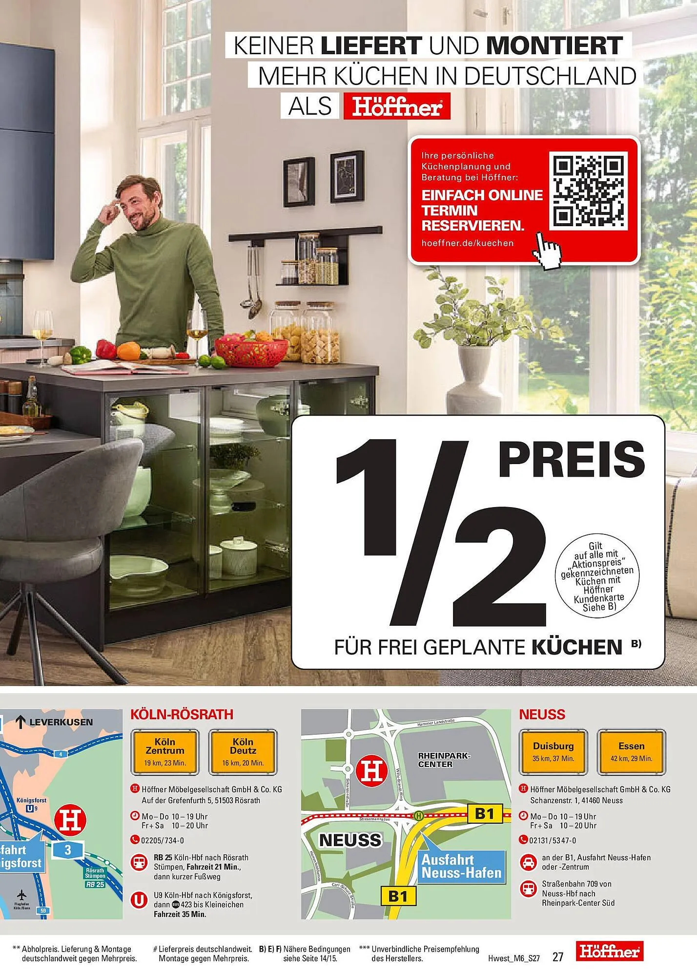 Höffner Prospekt von 9. September bis 30. September 2025 - Prospekt seite 27