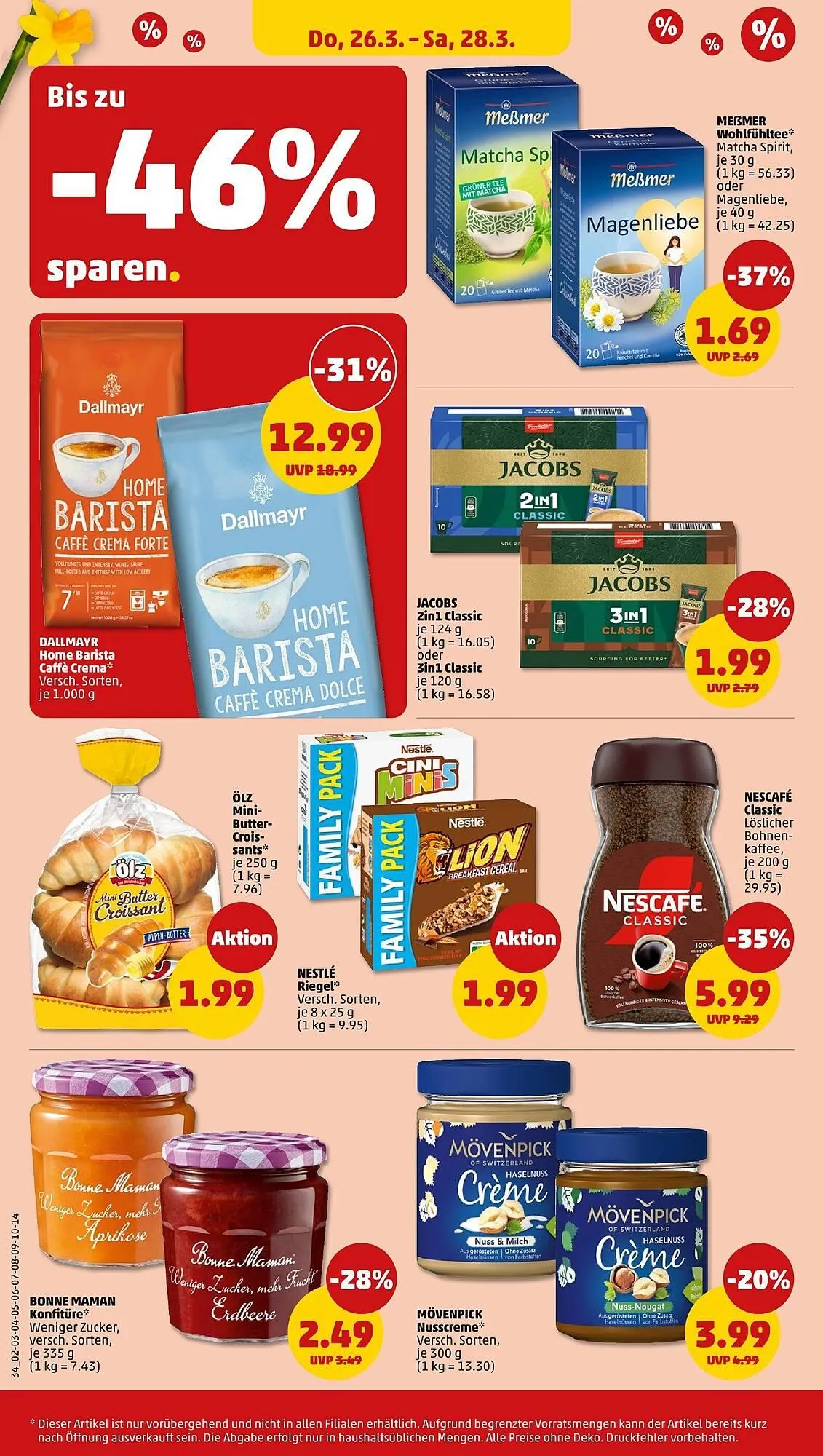 PENNY Prospekt von 23. März bis 29. März 2026 - Prospekt seite 34