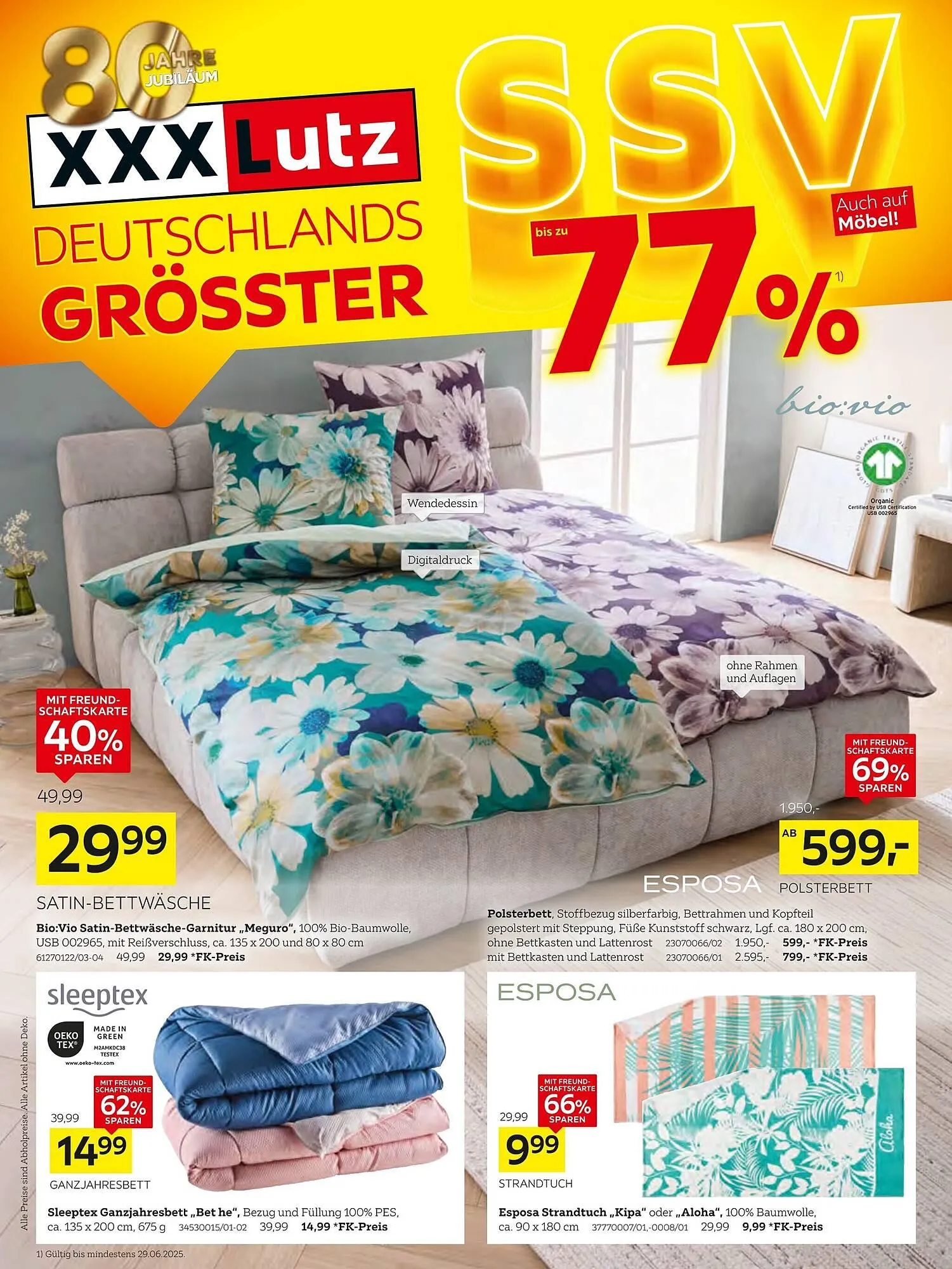 XXXLutz Prospekt von 16. Juni bis 22. Juni 2025 - Prospekt seite 1