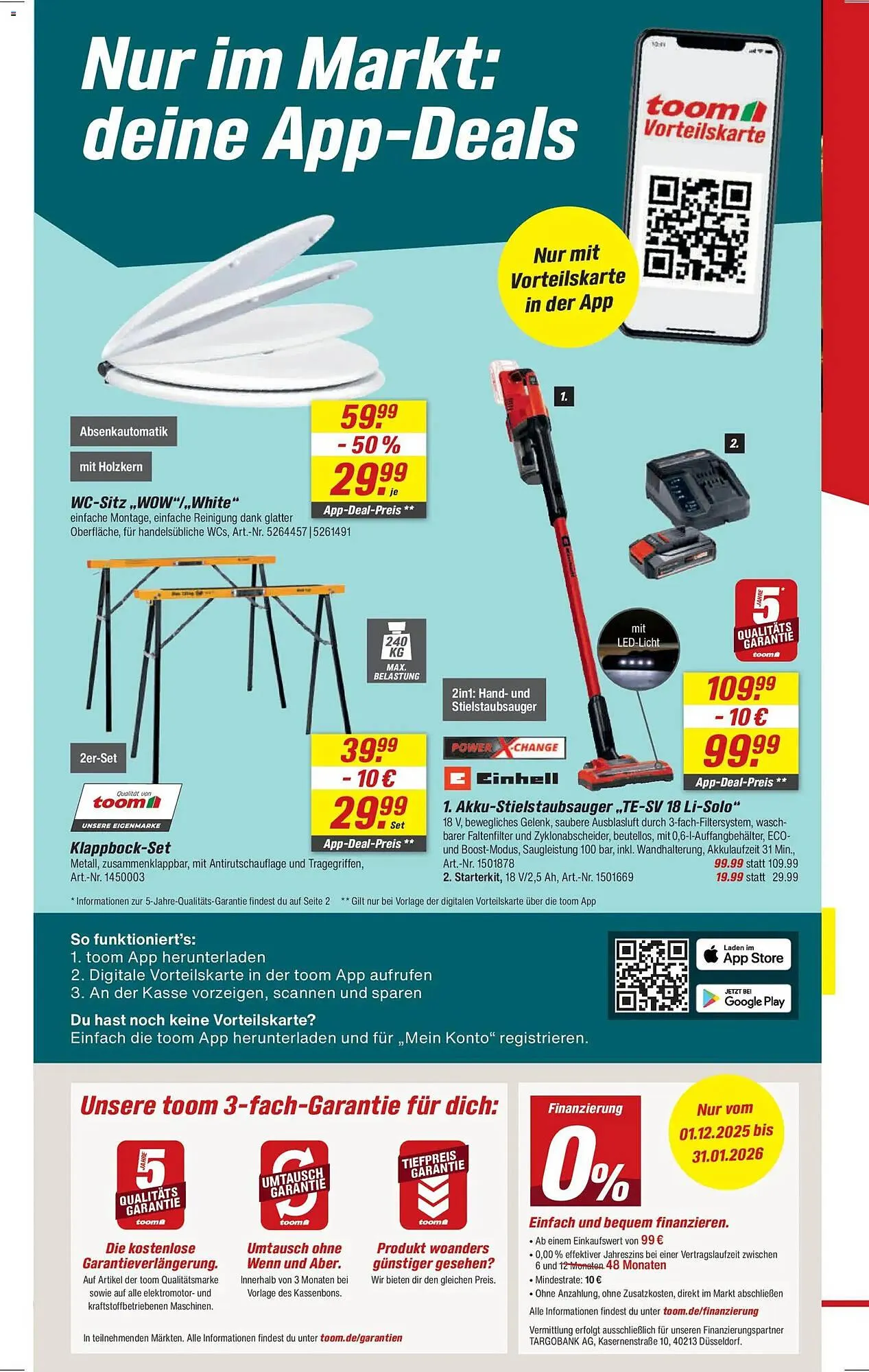Toom Baumarkt Prospekt von 1. Dezember bis 24. Dezember 2025 - Prospekt seite 2