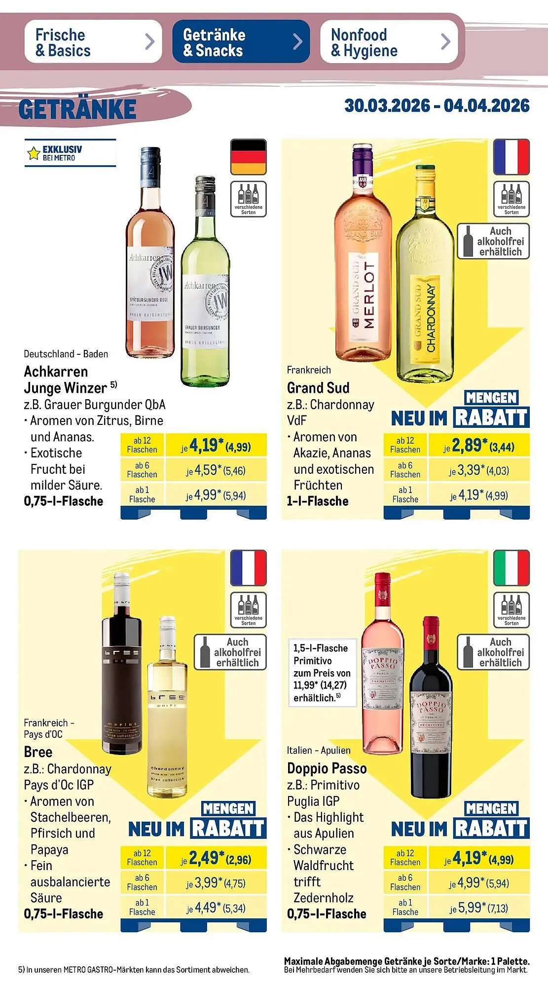 METRO Prospekt von 29. März bis 4. April 2026 - Prospekt seite 36