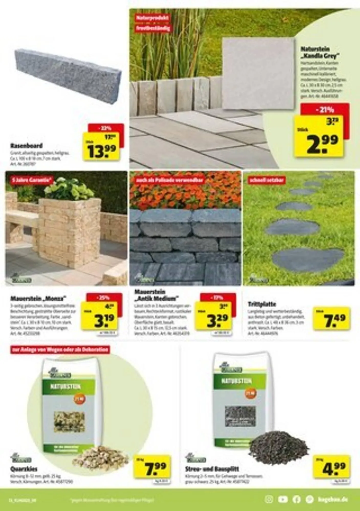 Hagebau Prospekt von 31. Mai bis 7. Juni 2025 - Prospekt seite 13