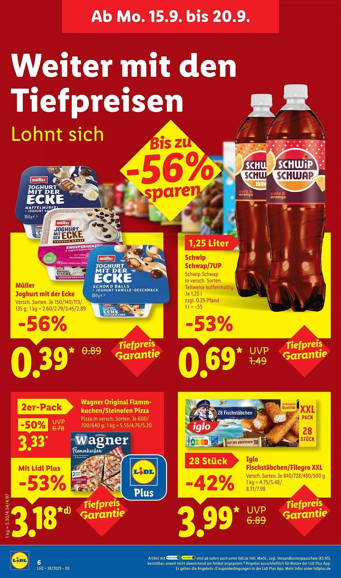 Lidl Prospekt von 15. September bis 21. September 2025 - Prospekt seite 14