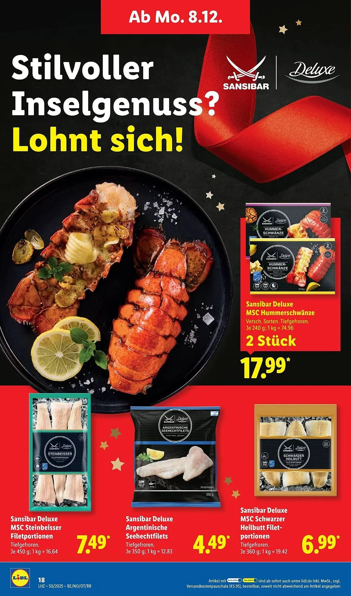 Lidl Prospekt von 8. Dezember bis 13. Dezember 2025 - Prospekt seite 34