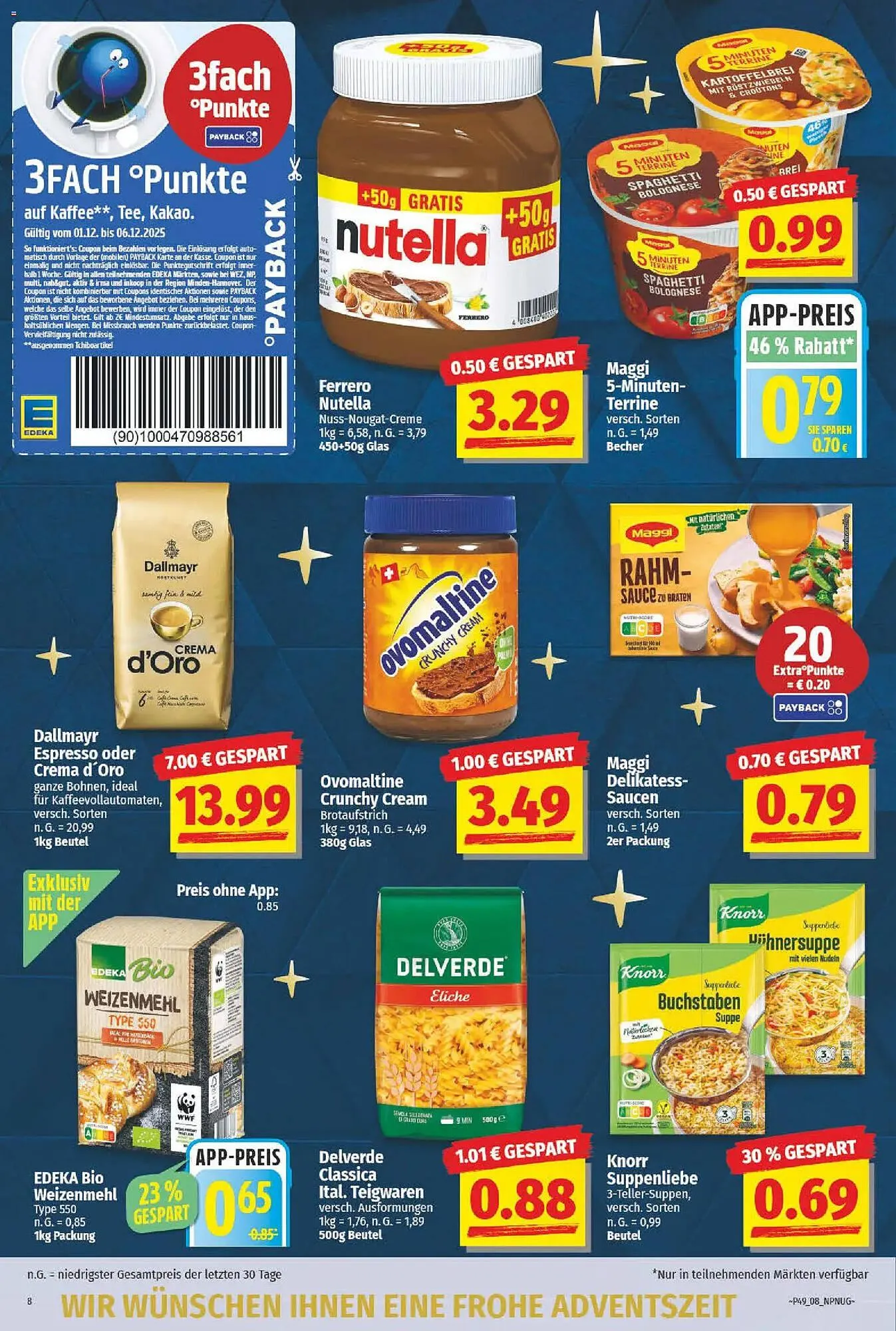 NP Discount Prospekt von 1. Dezember bis 6. Dezember 2025 - Prospekt seite 8