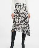 Schwarzer Damen-Midirock ORSAY