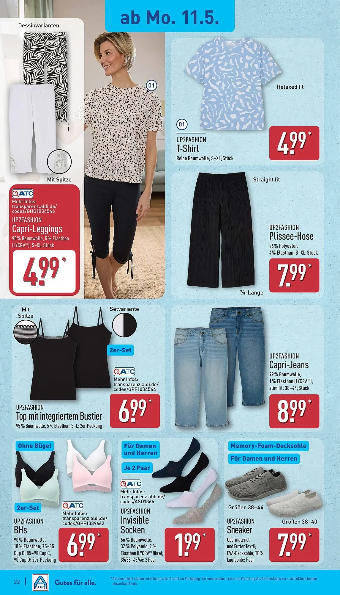 Aldi Nord Prospekt von 11. Mai bis 16. Mai 2026 - Prospekt seite 22