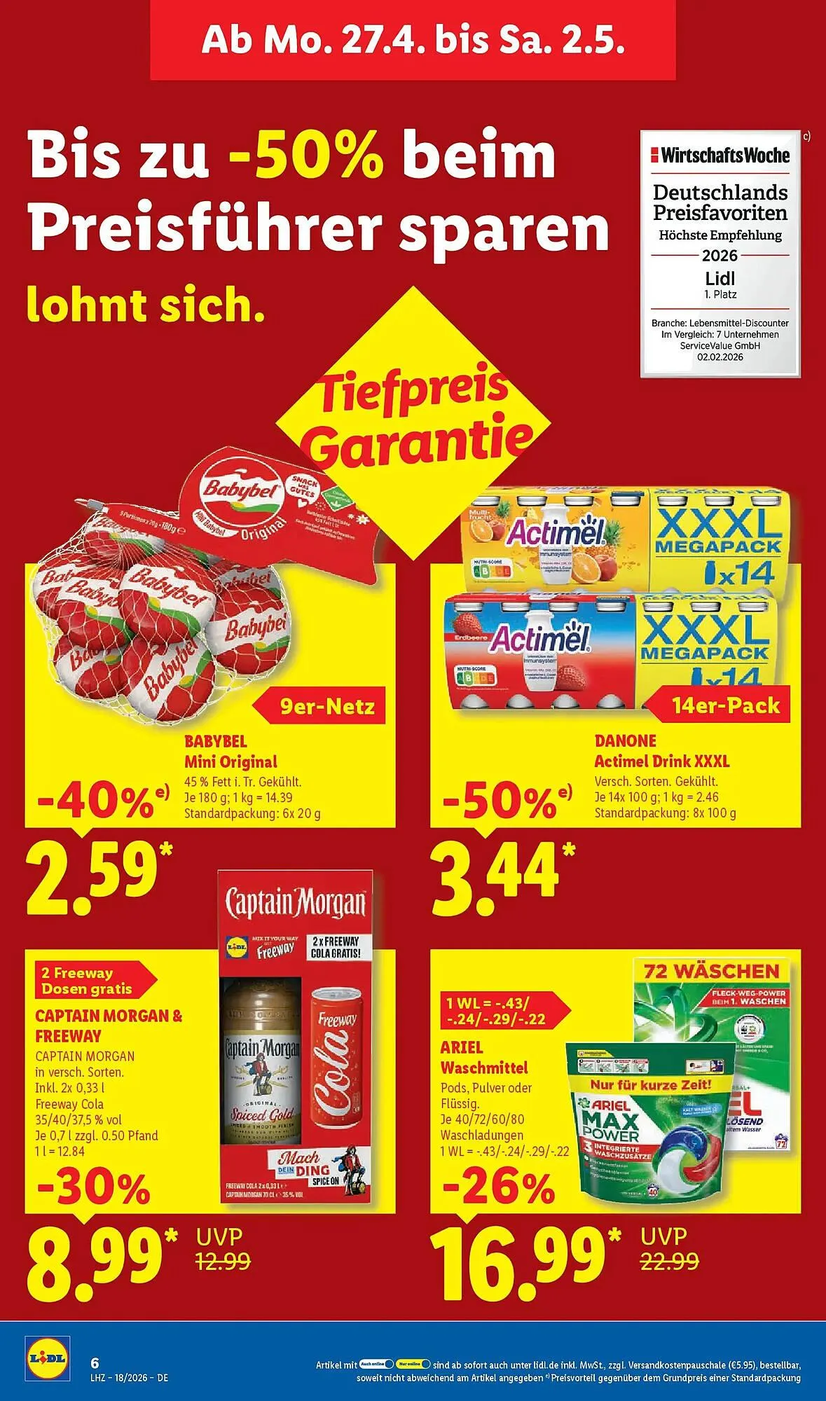 Lidl Prospekt von 27. April bis 2. Mai 2026 - Prospekt seite 14