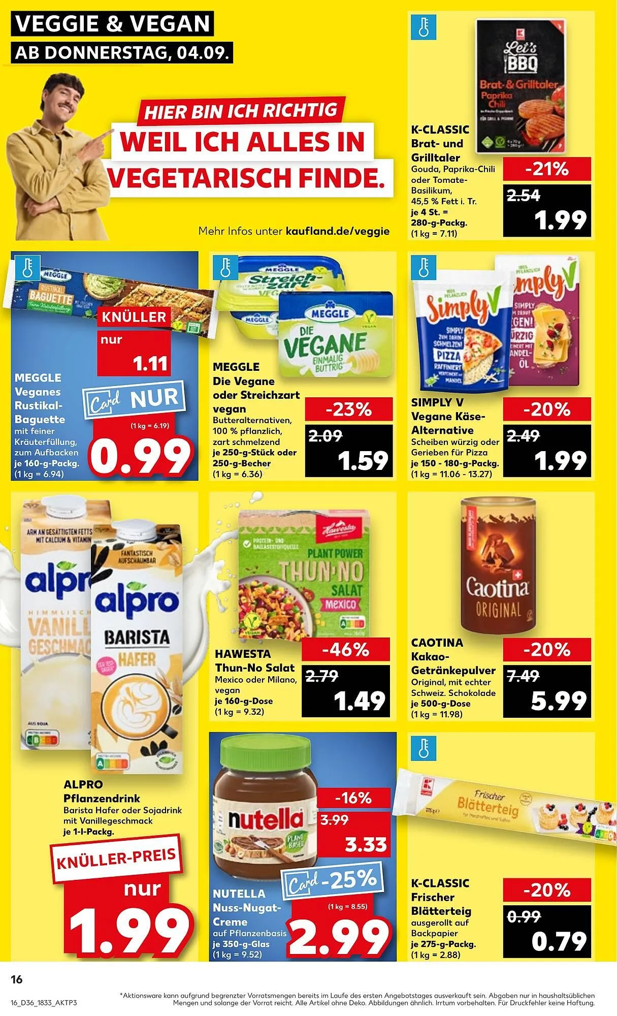 Kaufland Prospekt von 4. September bis 10. September 2025 - Prospekt seite 16