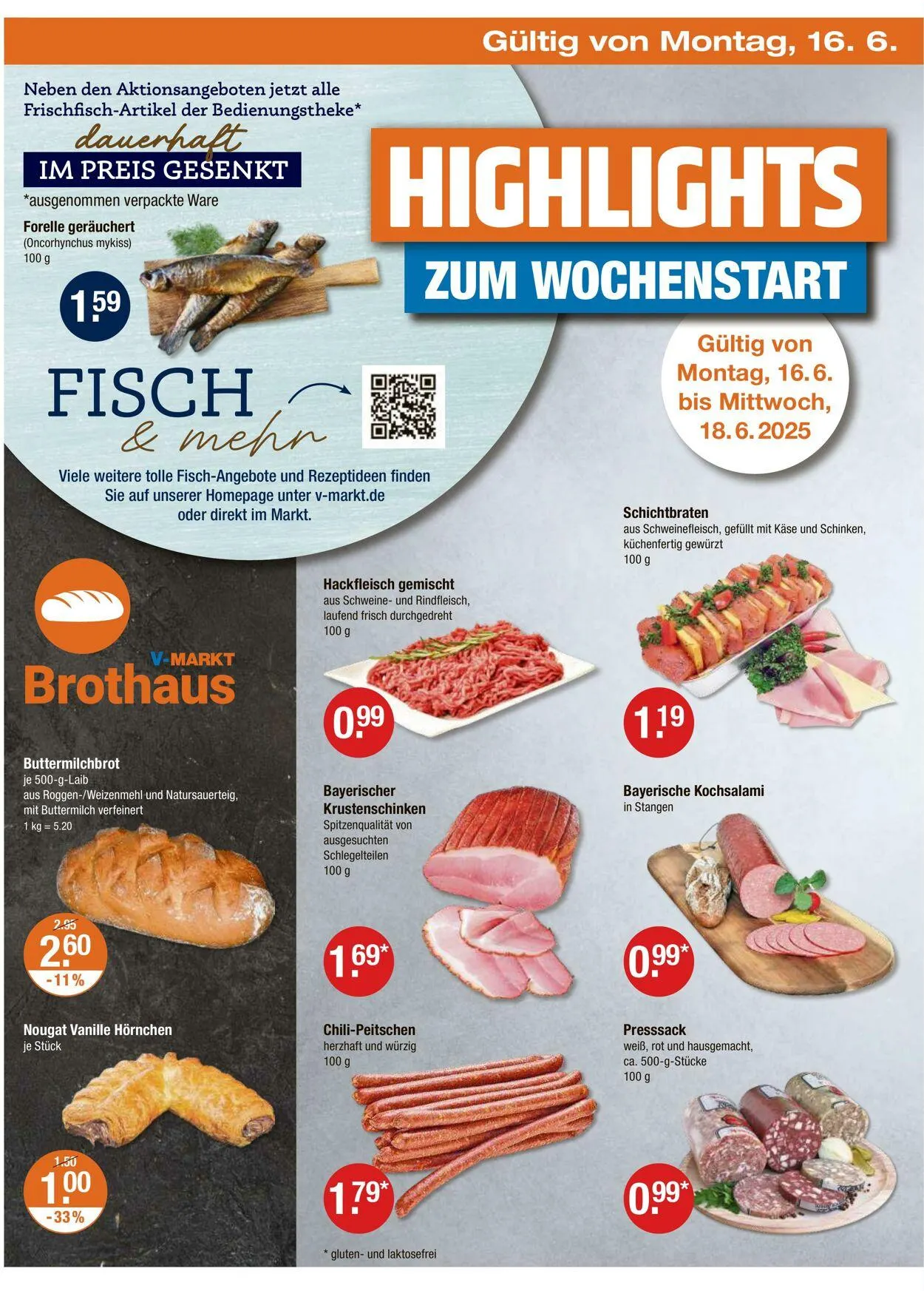 V-Markt Aktueller Prospekt von 12. Juni bis 18. Juni 2025 - Prospekt seite 22