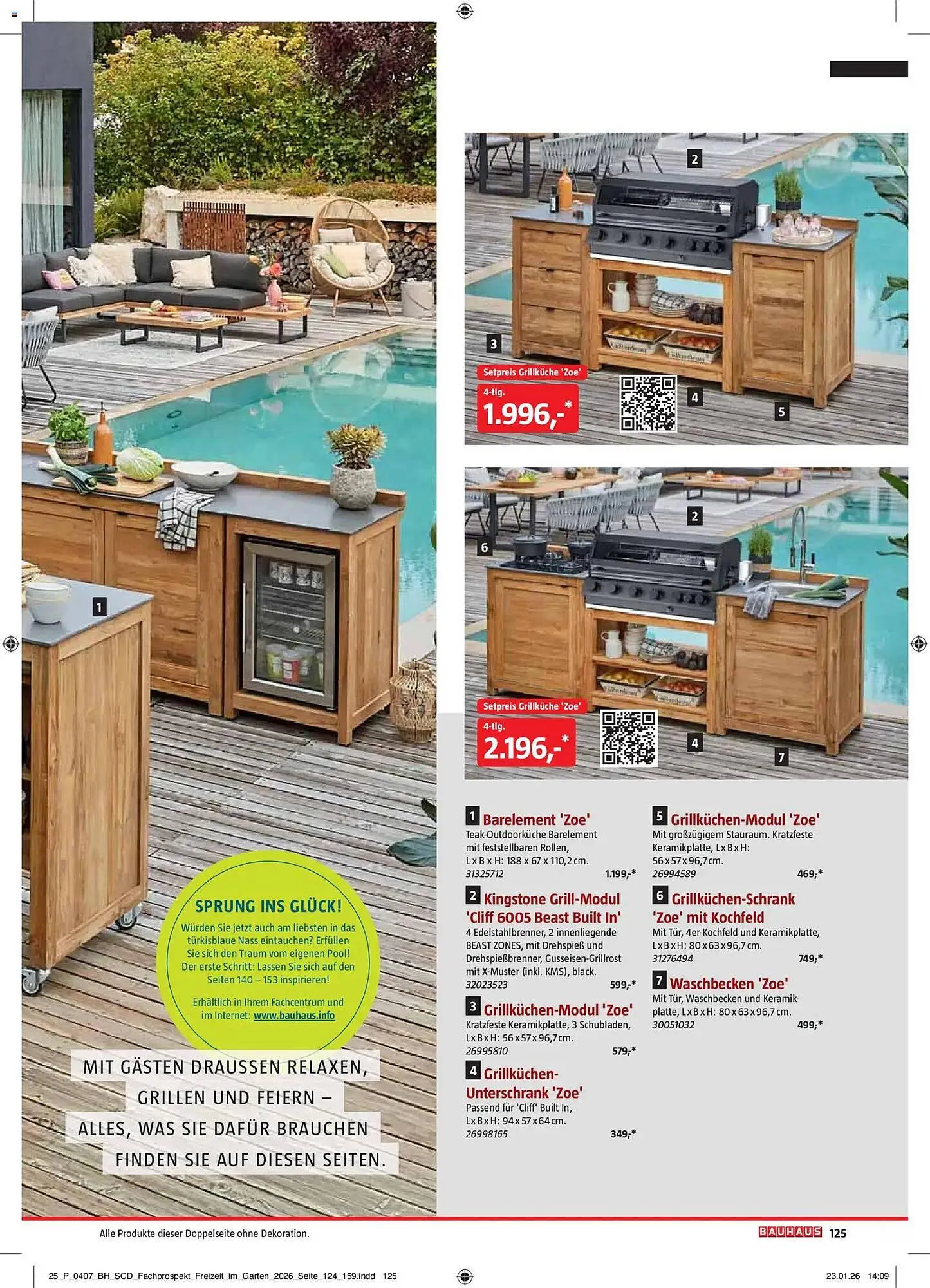 Bauhaus Prospekt von 2. März bis 30. Juni 2026 - Prospekt seite 125