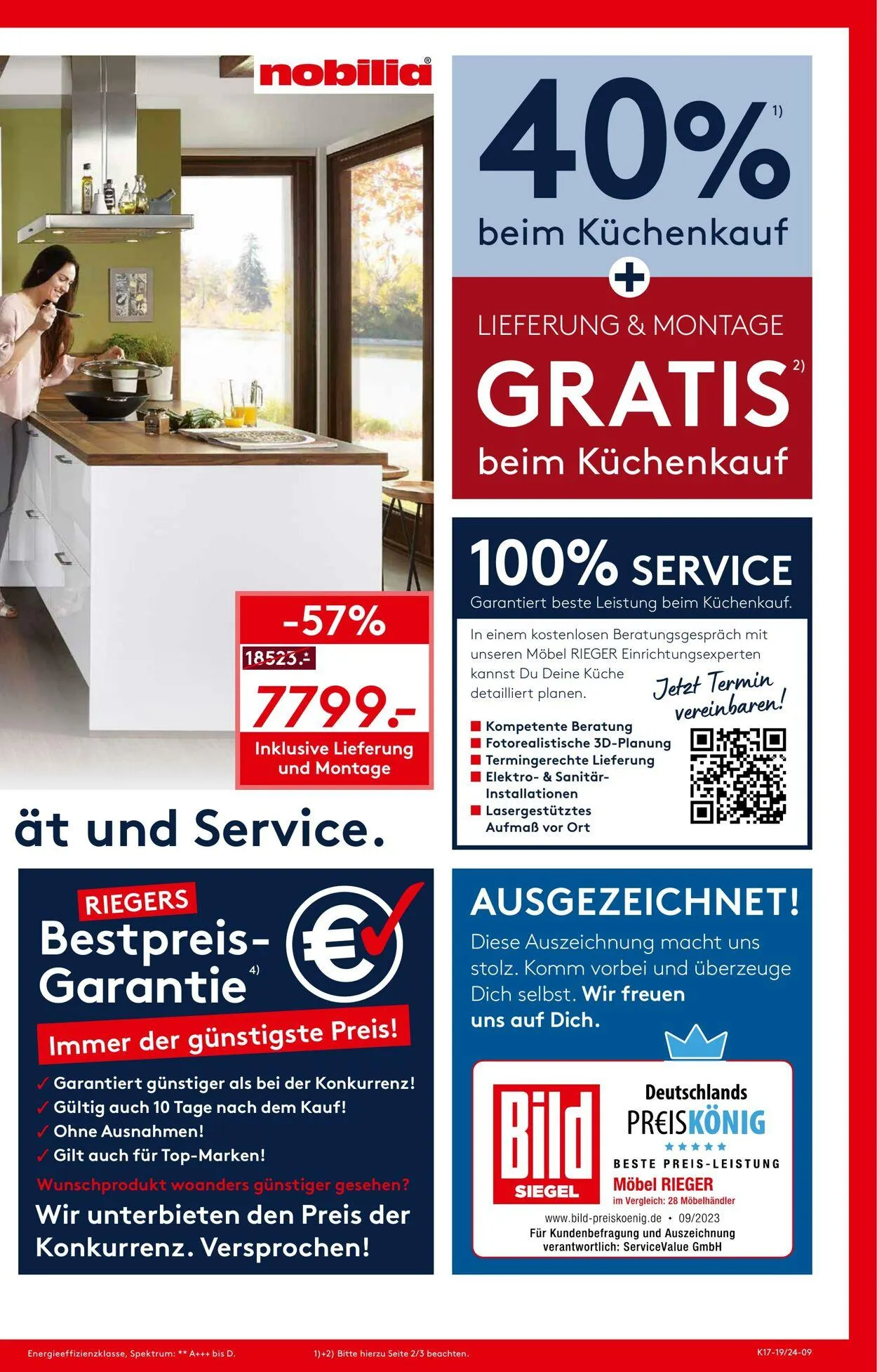 Möbel Rieger Aktueller Prospekt von 11. Februar bis 25. Februar 2026 - Prospekt seite 9