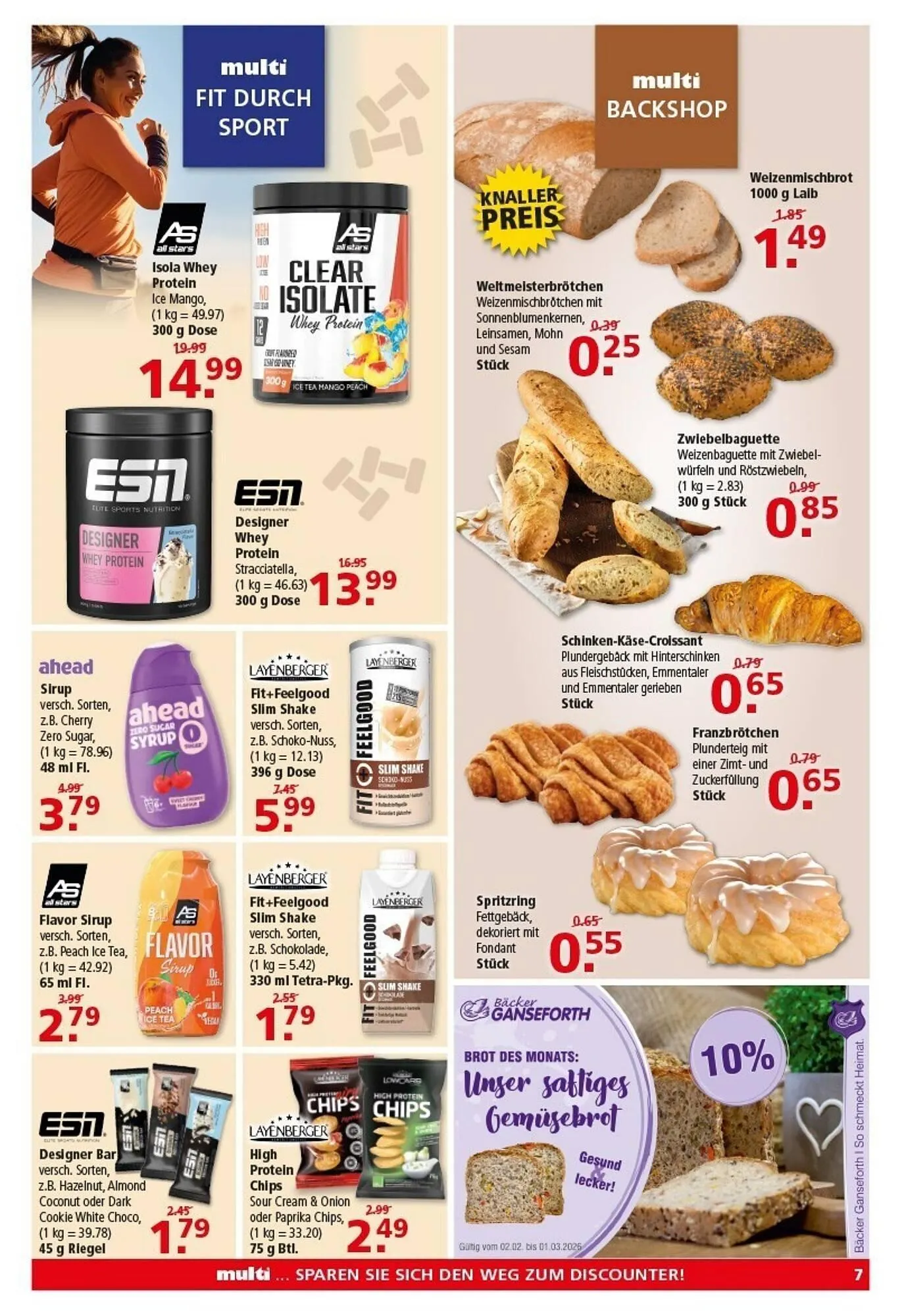 Multi Markt Prospekt von 2. Februar bis 7. Februar 2026 - Prospekt seite 7