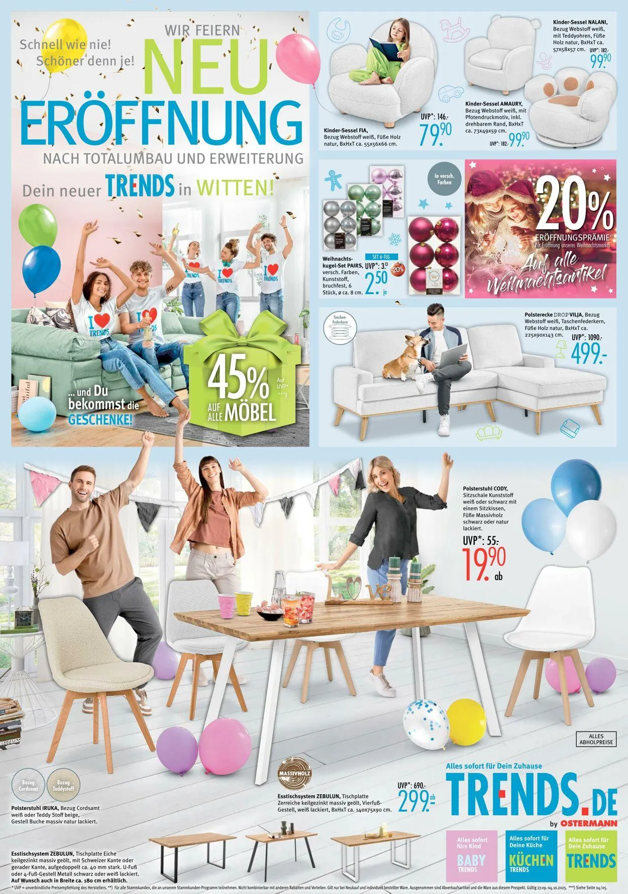 Trends Aktueller Prospekt von 11. Oktober bis 1. November 2025 - Prospekt seite 1