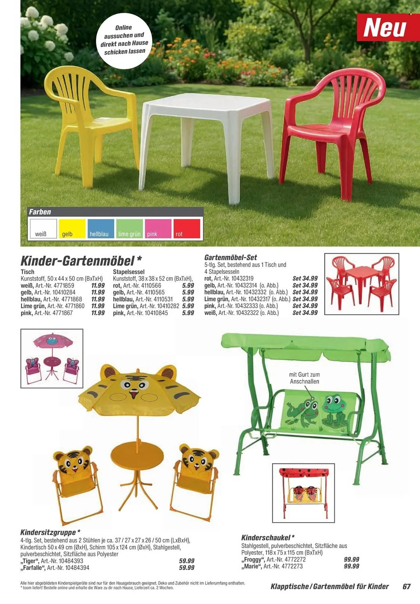 Toom Baumarkt Prospekt von 14. Februar bis 30. April 2026 - Prospekt seite 67