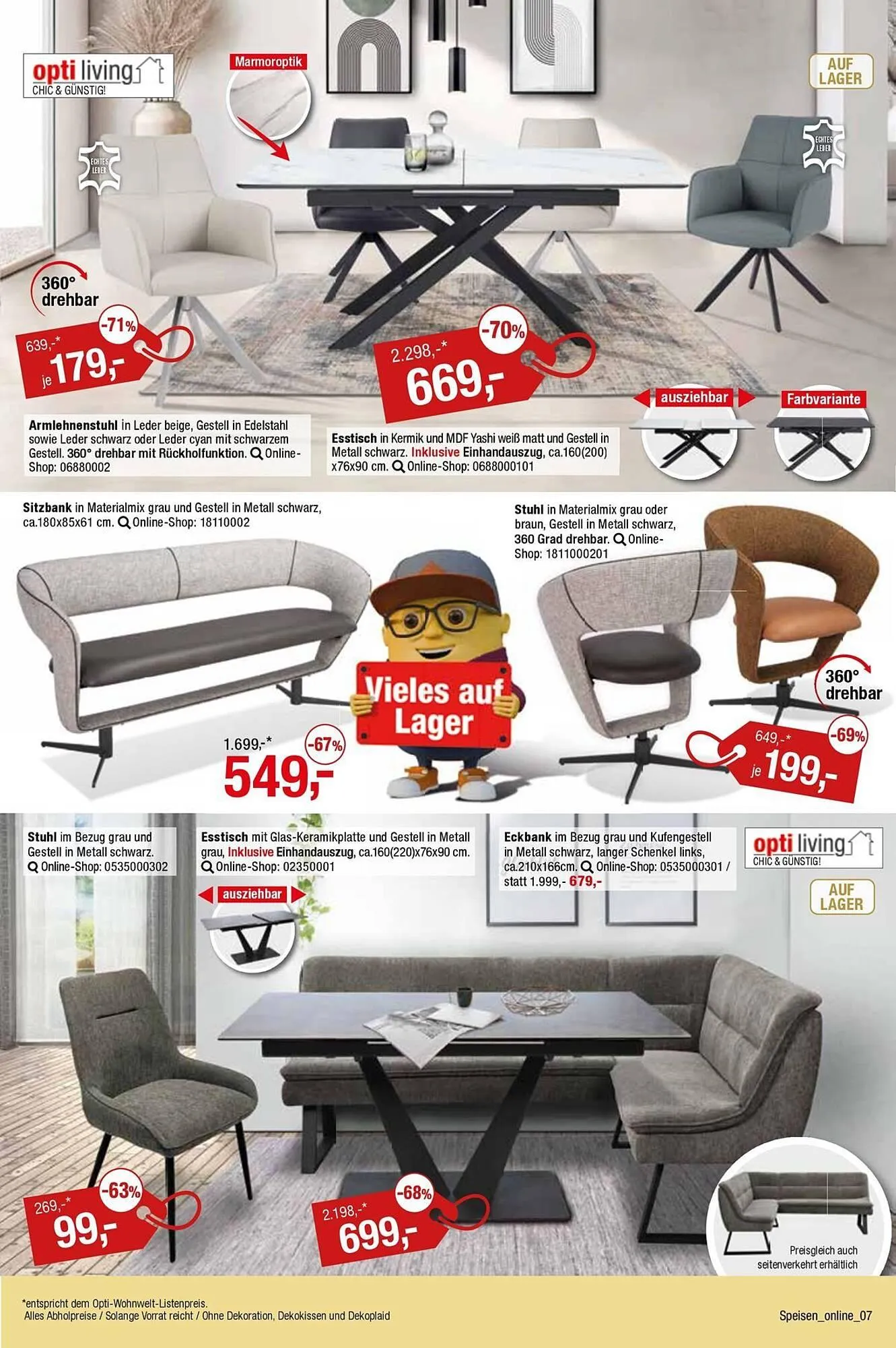 Opti Wohnwelt Prospekt von 30. April bis 17. Mai 2025 - Prospekt seite 7