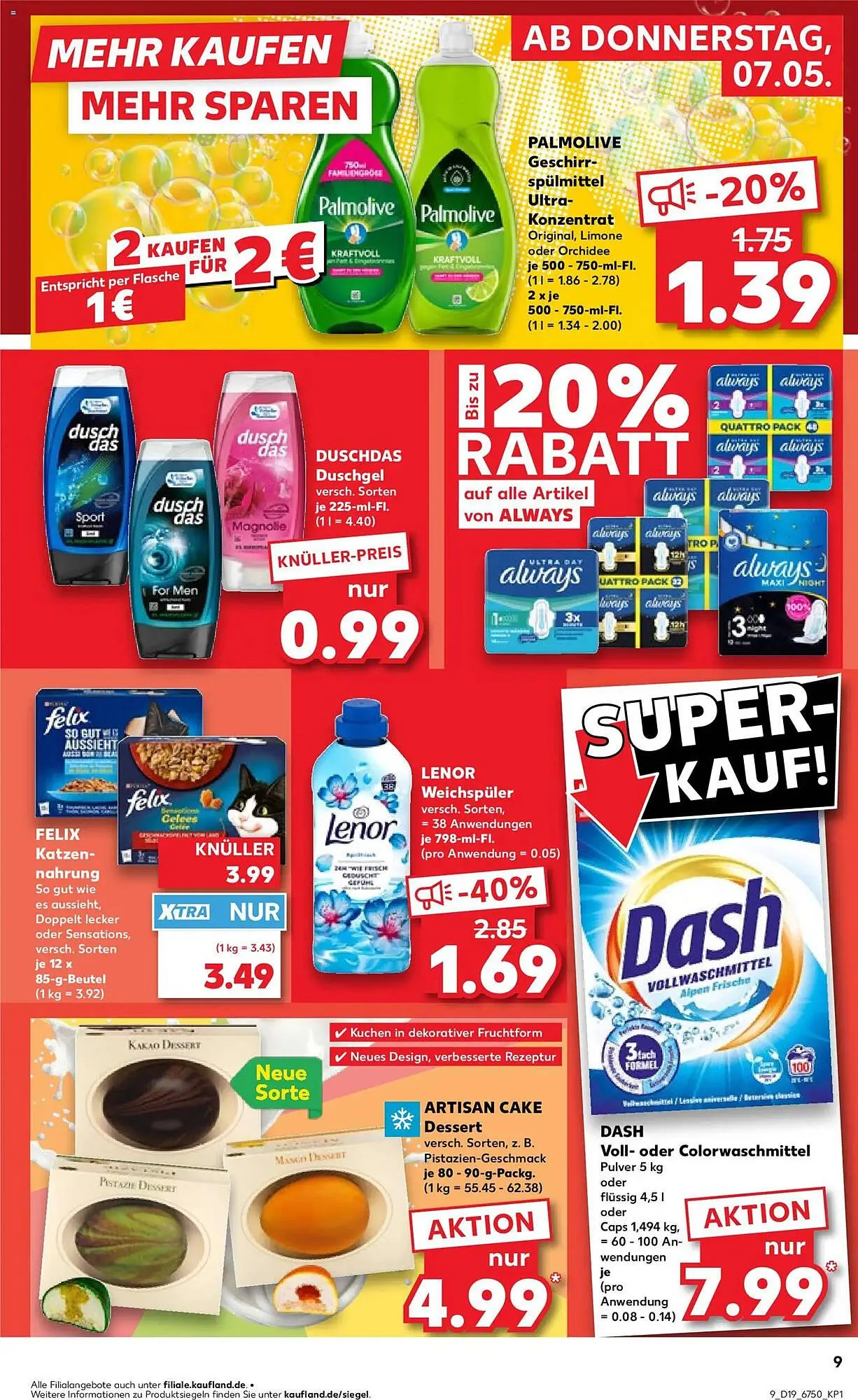 Kaufland Prospekt von 7. Mai bis 13. Mai 2026 - Prospekt seite 9