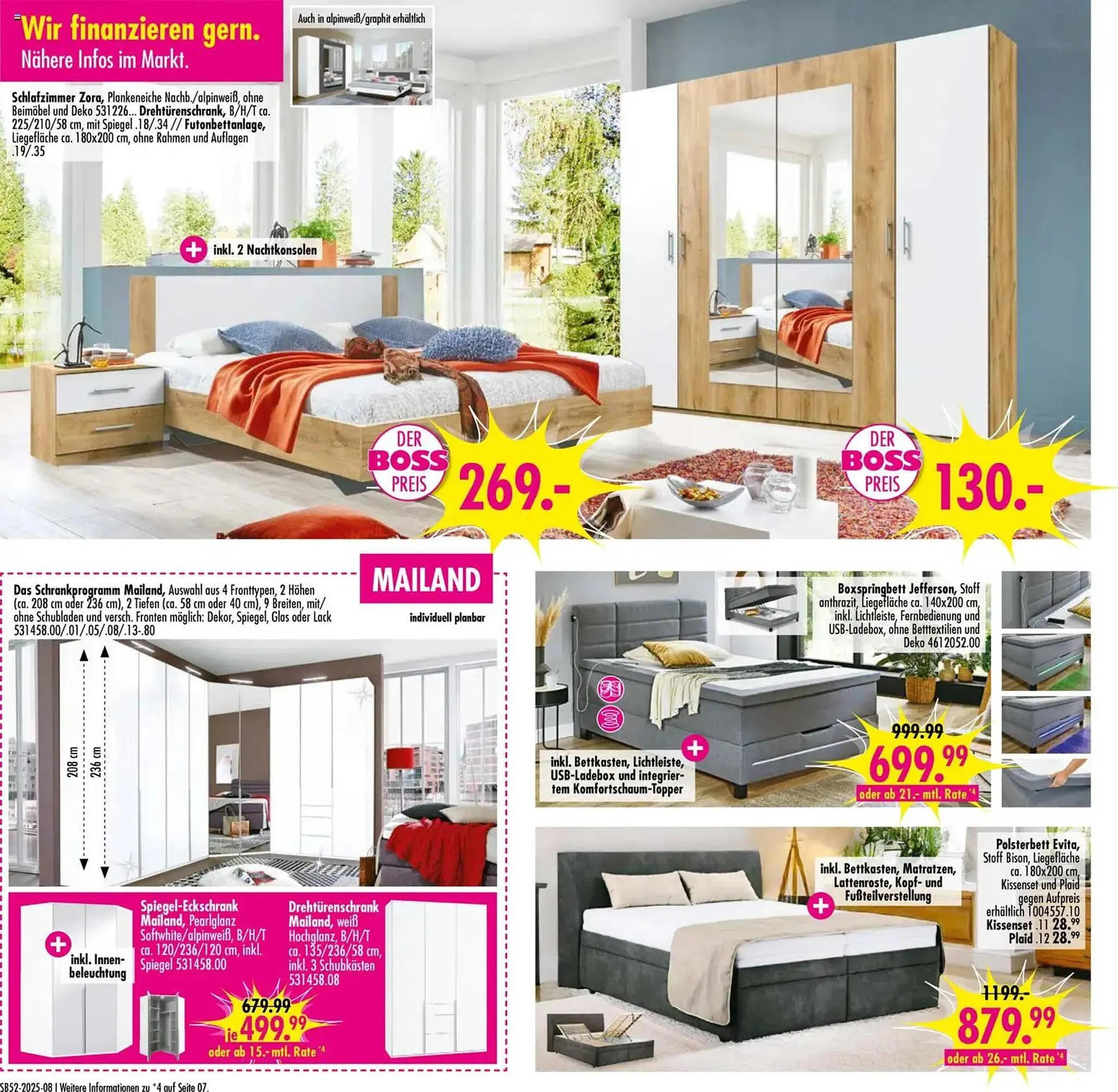 Möbel Boss Prospekt von 20. Dezember bis 2. Januar 2026 - Prospekt seite 8