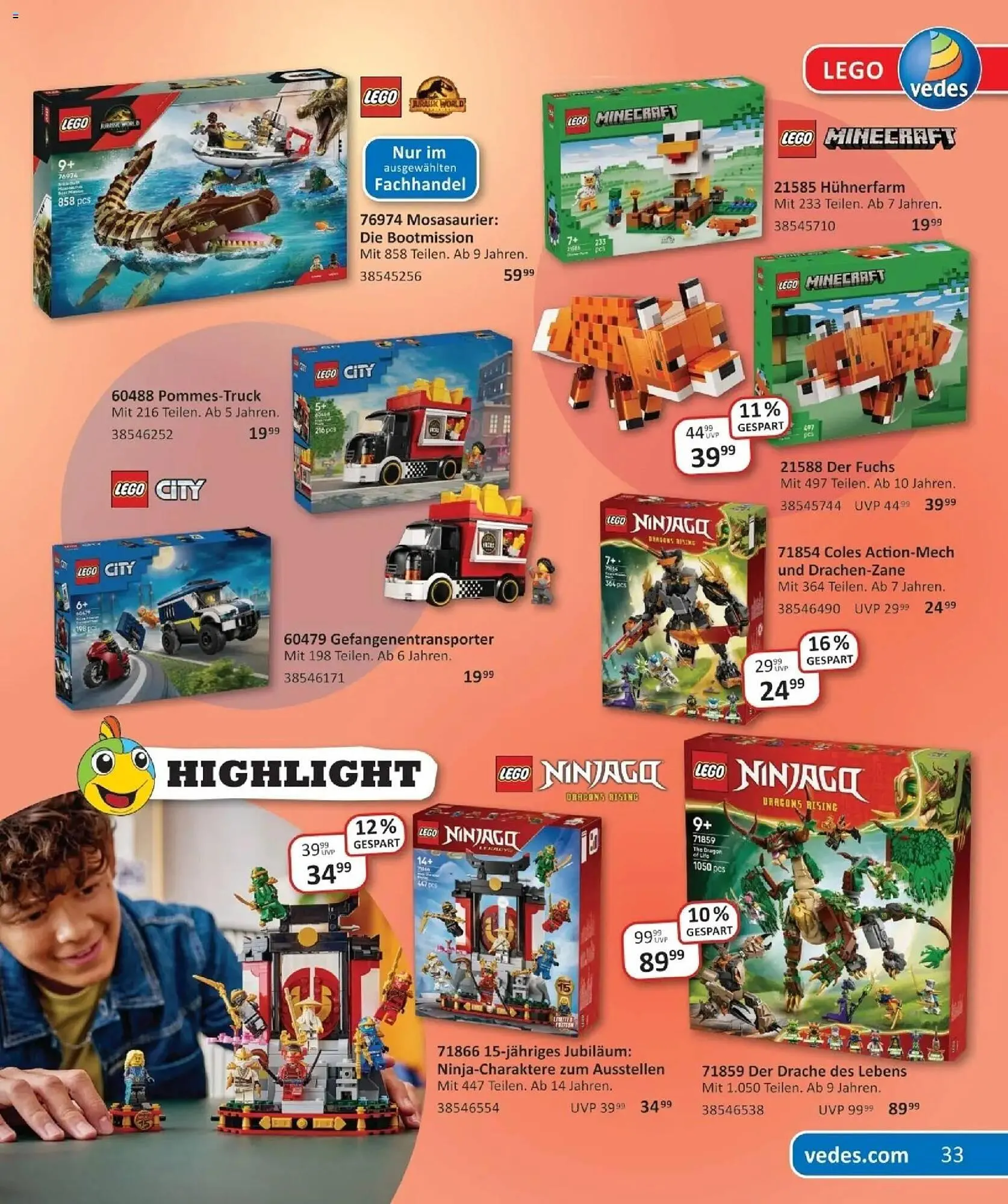 Vedes Prospekt von 20. Februar bis 4. April 2026 - Prospekt seite 35