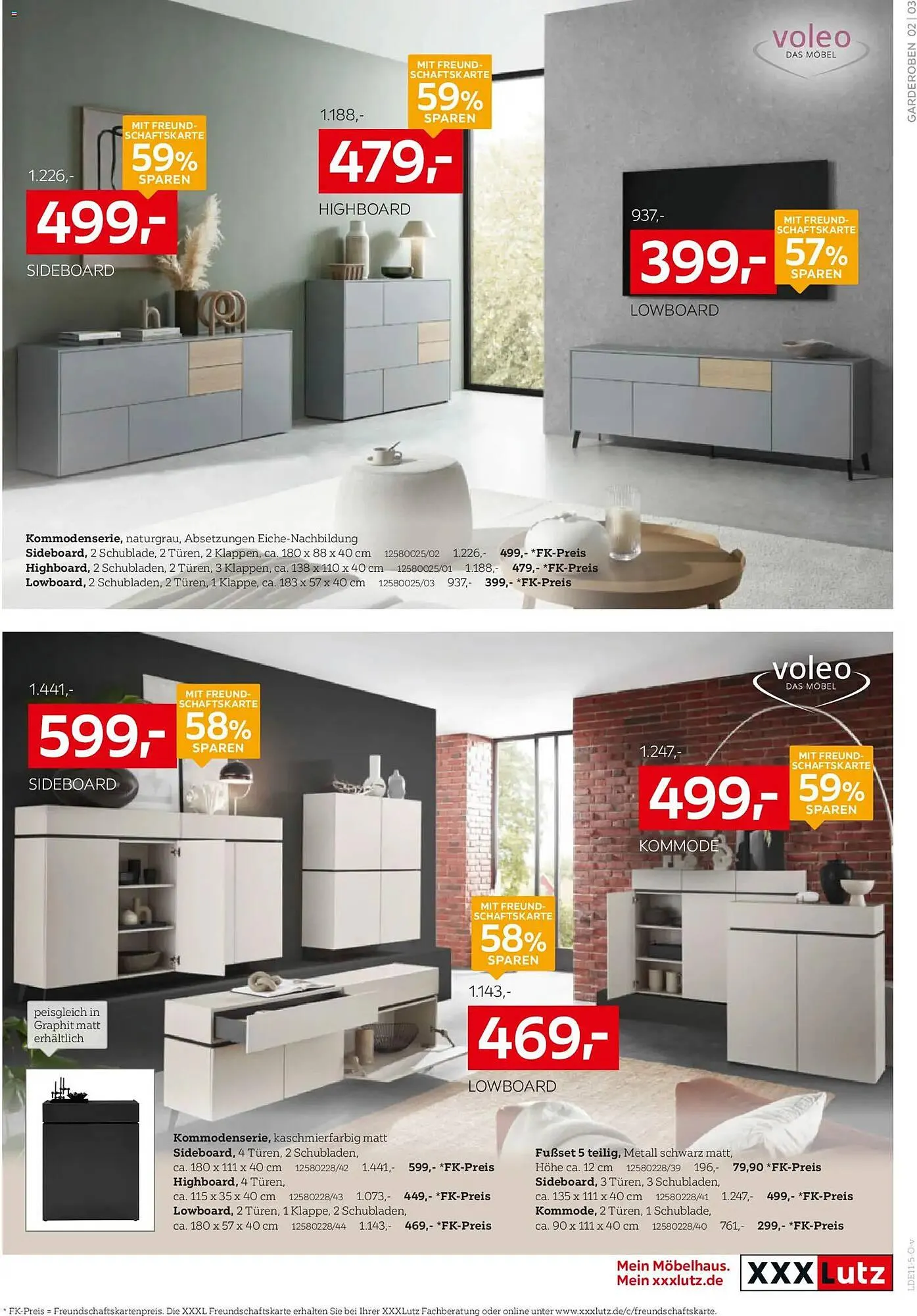 XXXLutz Prospekt von 16. November bis 30. November 2025 - Prospekt seite 3