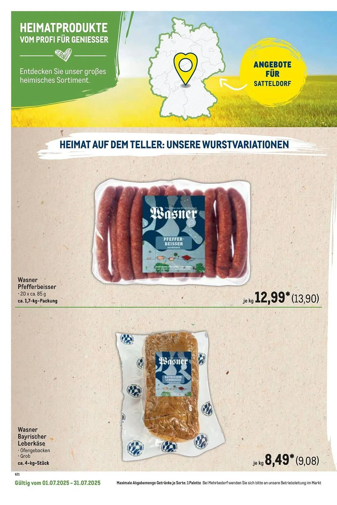 METRO Prospekt von 1. Juli bis 31. Juli 2025 - Prospekt seite 88