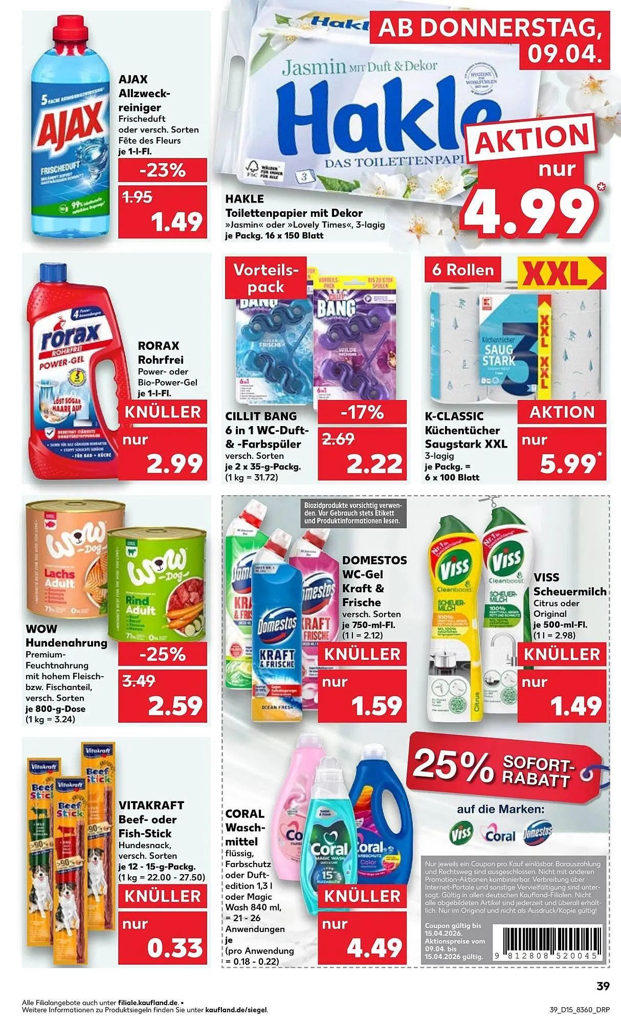 Kaufland Prospekt von 7. April bis 9. April 2026 - Prospekt seite 51