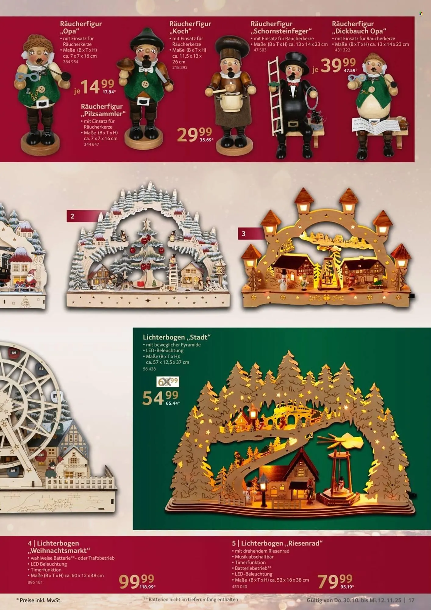 Selgros Prospekt von 30. Oktober bis 12. November 2025 - Prospekt seite 17