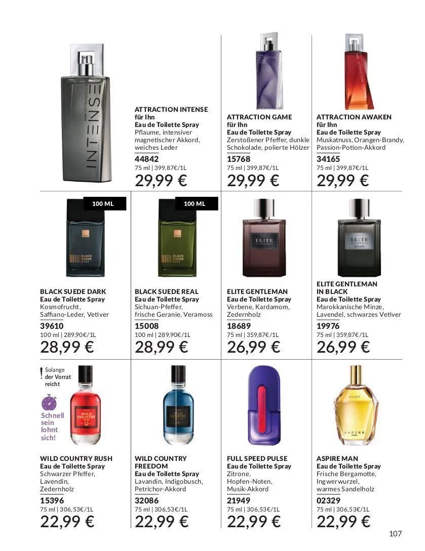 Avon Aktueller Prospekt von 19. März bis 2. April 2025 - Prospekt seite 107