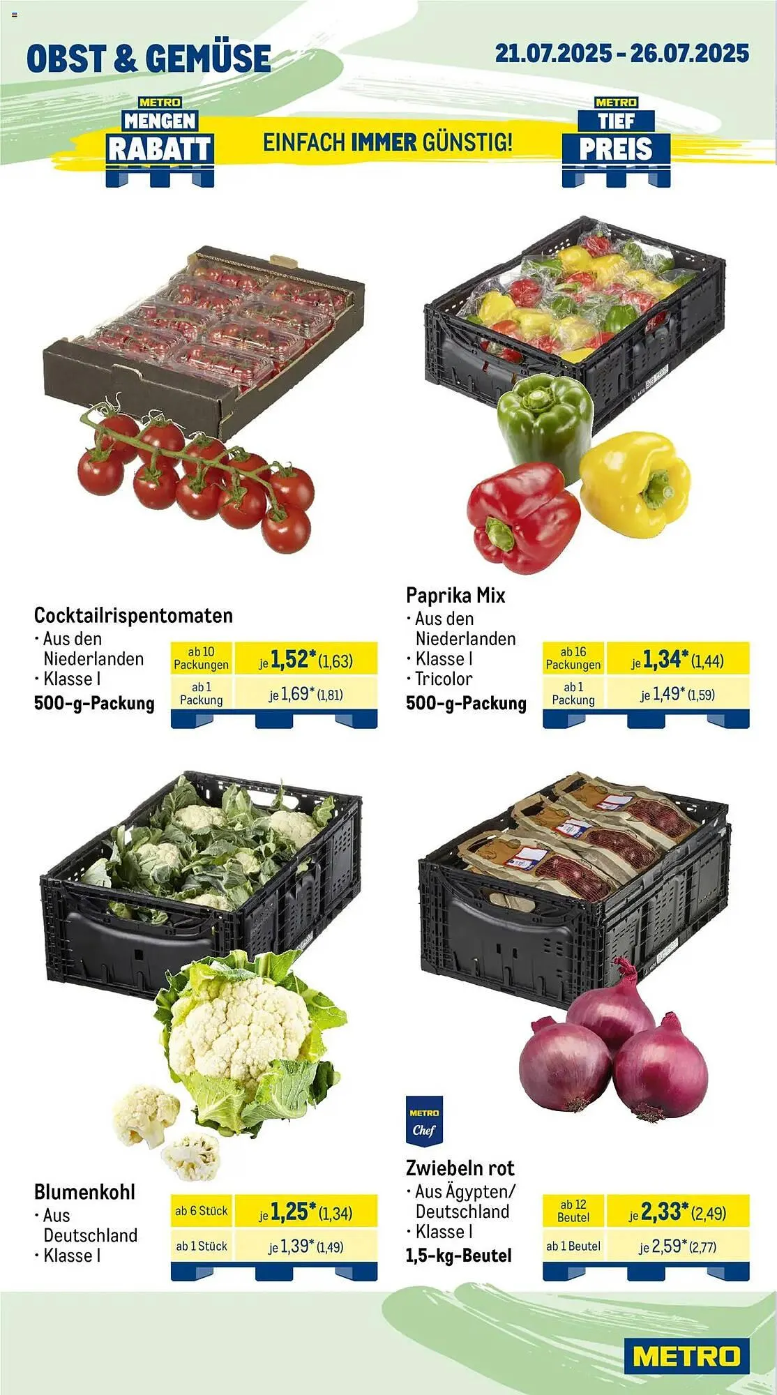 METRO Prospekt von 21. Juli bis 26. Juli 2025 - Prospekt seite 8