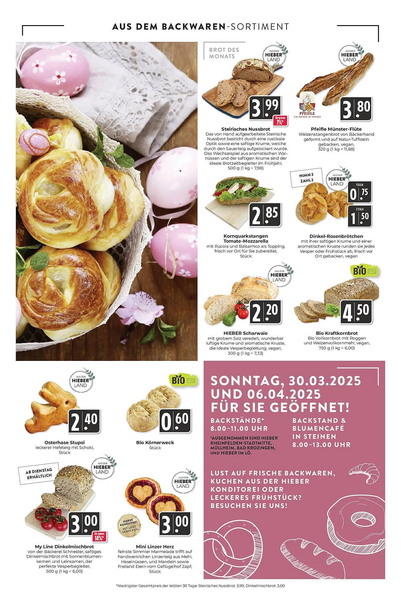 Hieber's Frische Center Prospekt von 30. März bis 5. April 2025 - Prospekt seite 7